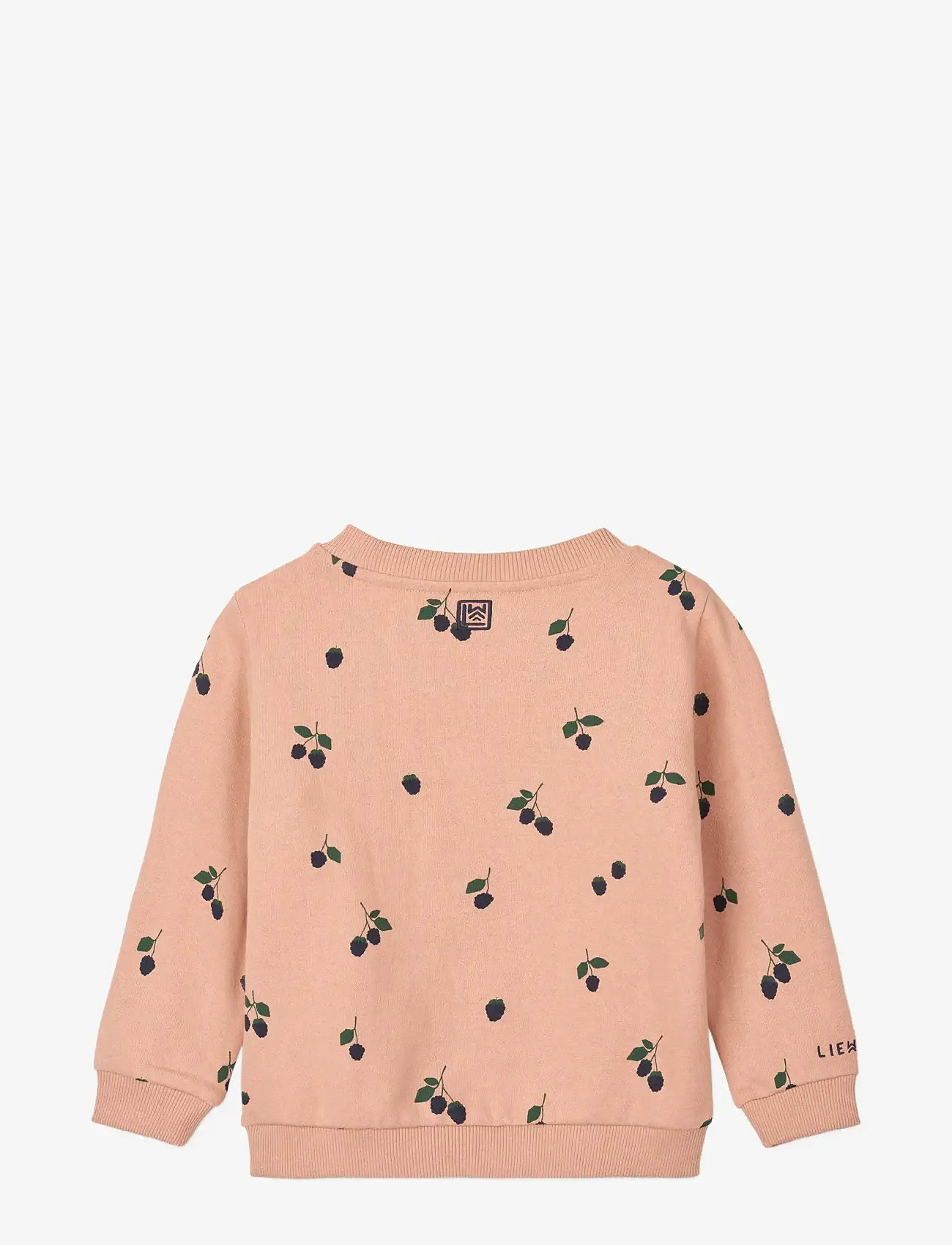 Liewood - Thora Printed Sweatshirt - efterårstøj - berry / pale tuscany - 1