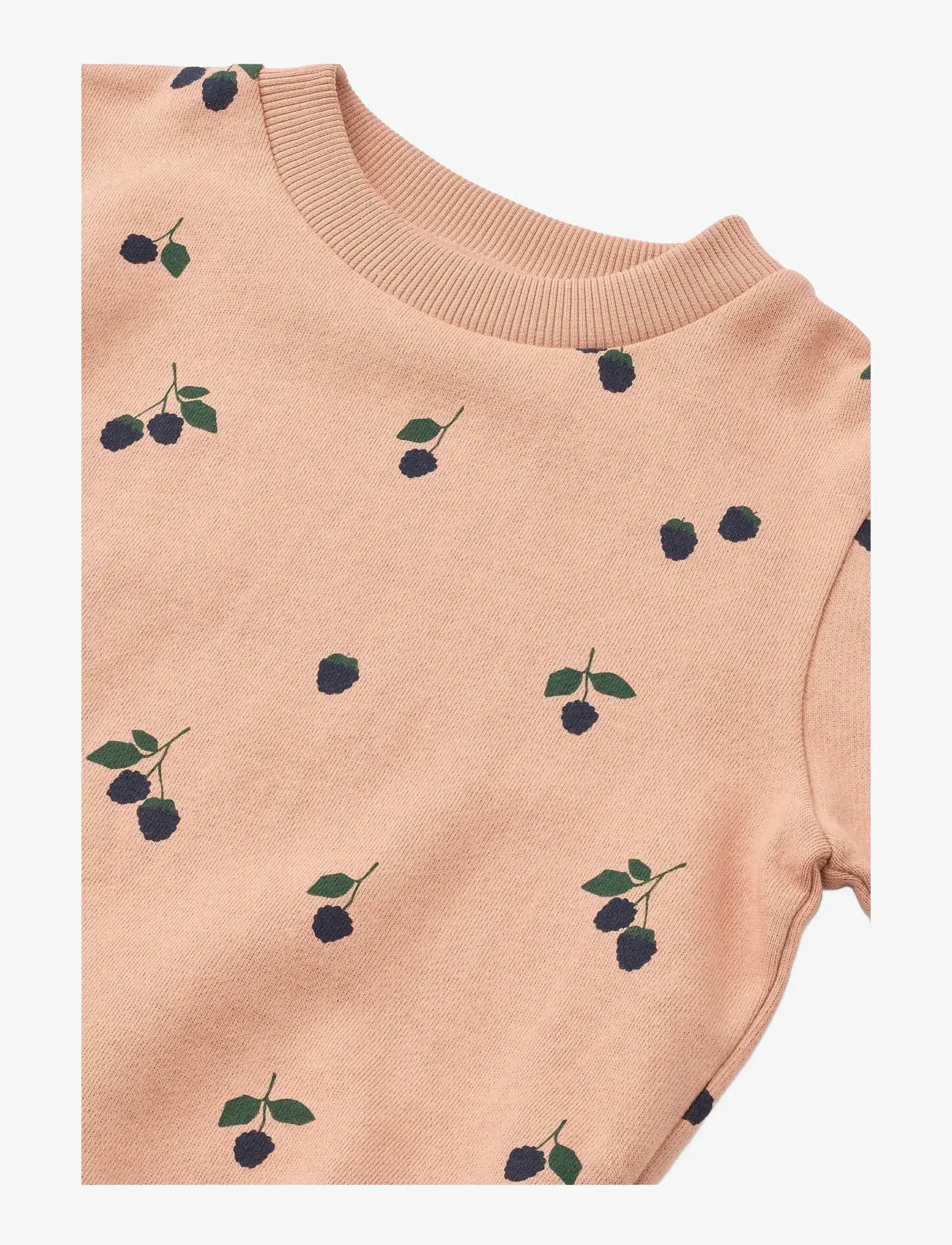 Liewood - Thora Printed Sweatshirt - efterårstøj - berry / pale tuscany - 2