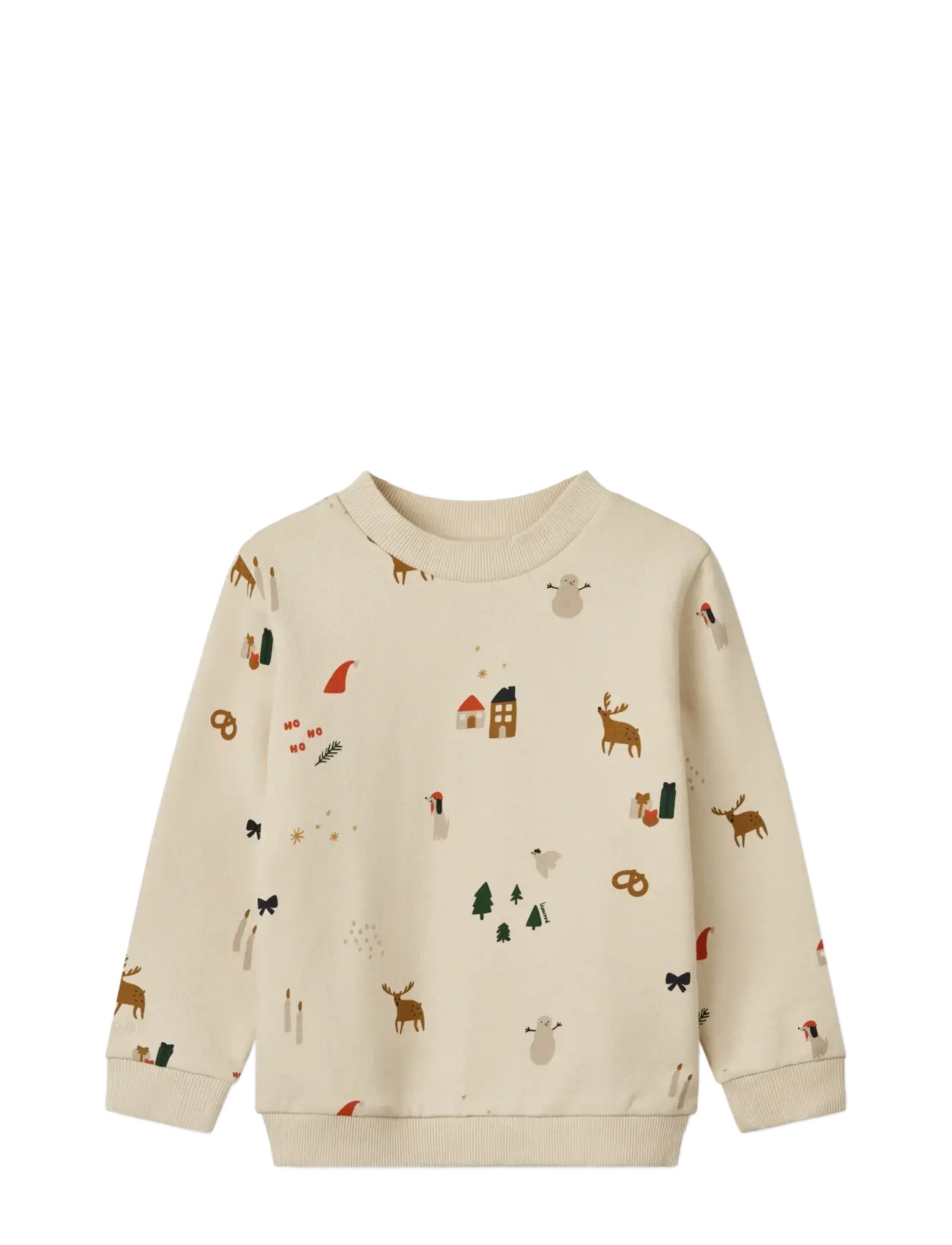 Liewood Thora Printed Sweatshirt, Børn, Printet Sweatshirt, Cream, Str: 50/56