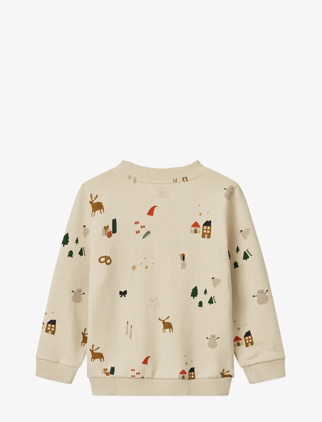 Liewood - Thora Printed Sweatshirt - sweatshirts - holiday / sandy - 1