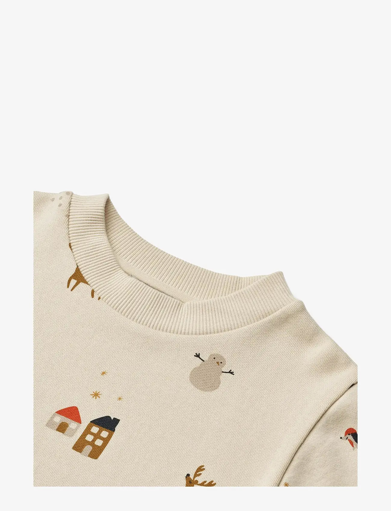 Liewood - Thora Printed Sweatshirt - sweatshirts - holiday / sandy - 2