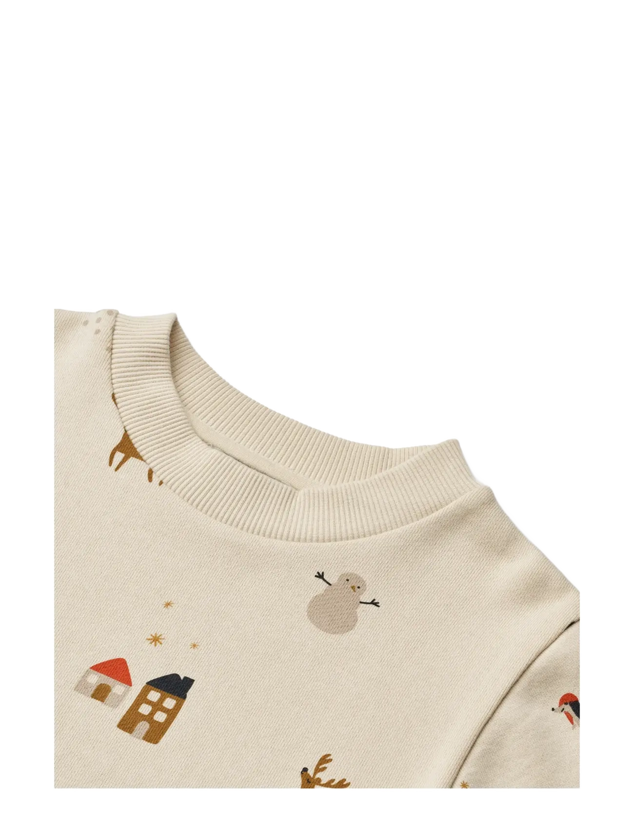 Liewood - Thora Printed Sweatshirt - sweatshirts - holiday / sandy - 2
