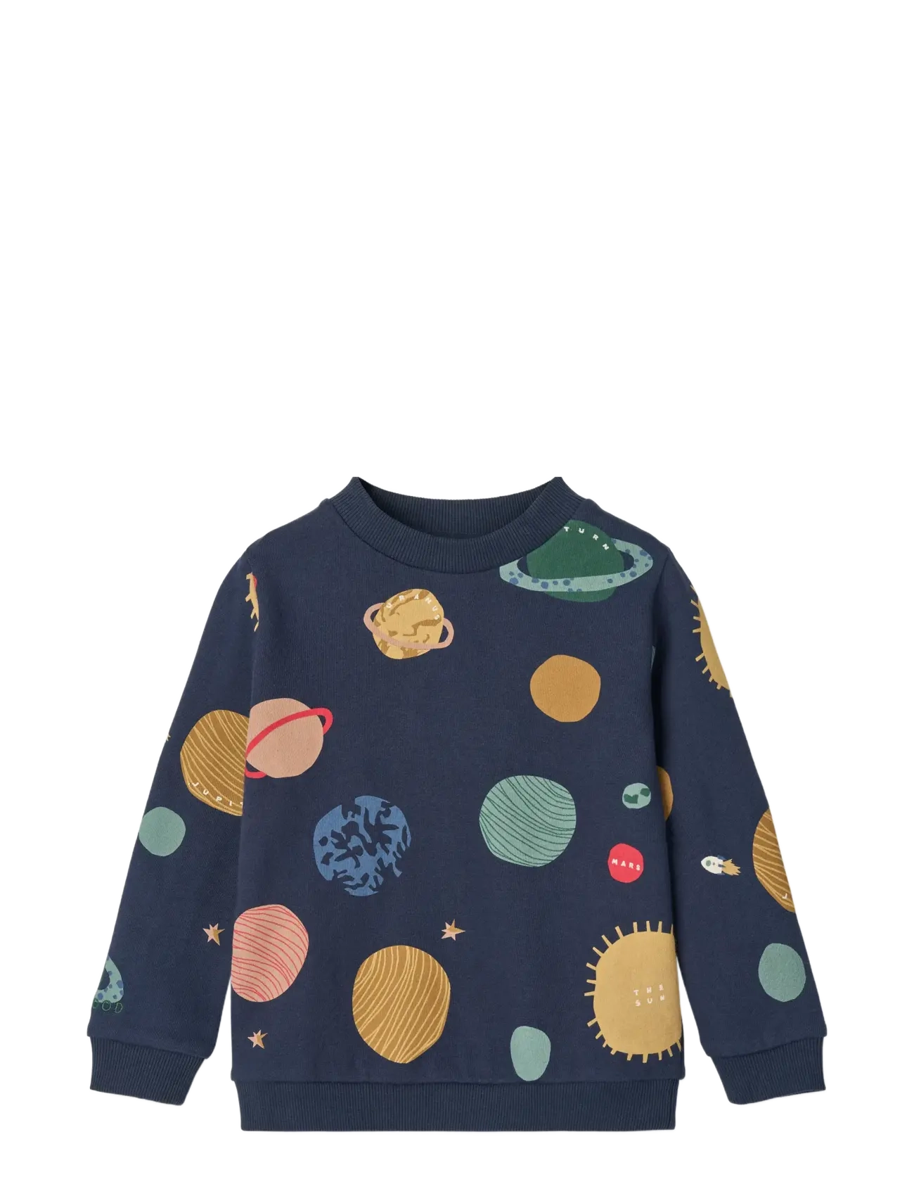 Liewood Thora Printed Sweatshirt, Børn, Printet Sweatshirt, Navy, Str: 74/80