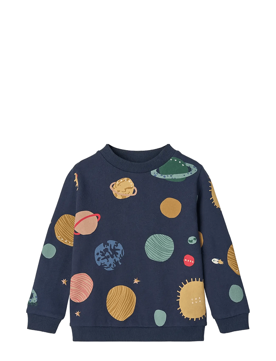 Liewood - Thora Printed Sweatshirt - joggingpeysur - universe / classic navy - 0