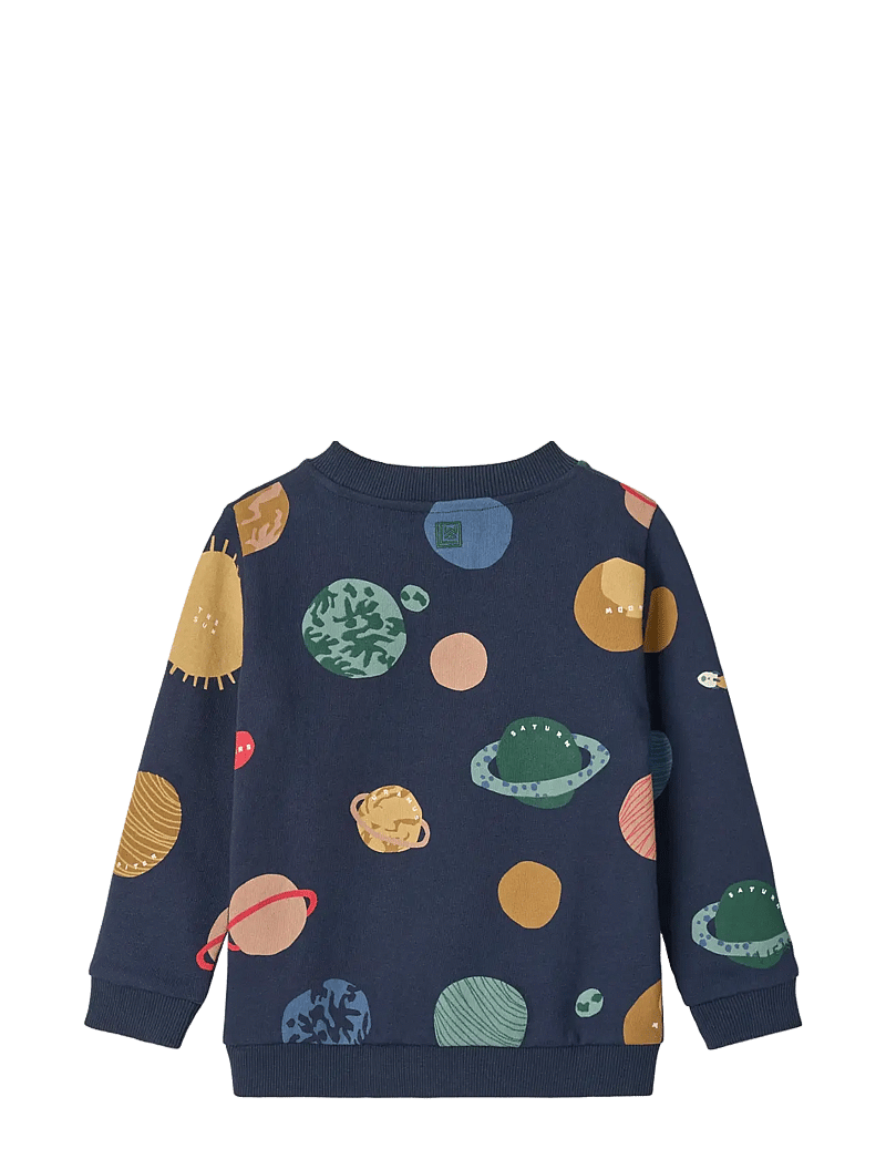 Liewood - Thora Printed Sweatshirt - sweatshirts - universe / classic navy - 1