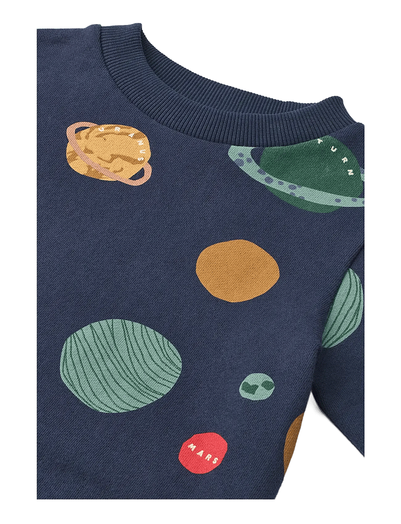 Liewood - Thora Printed Sweatshirt - sweatshirts - universe / classic navy - 2
