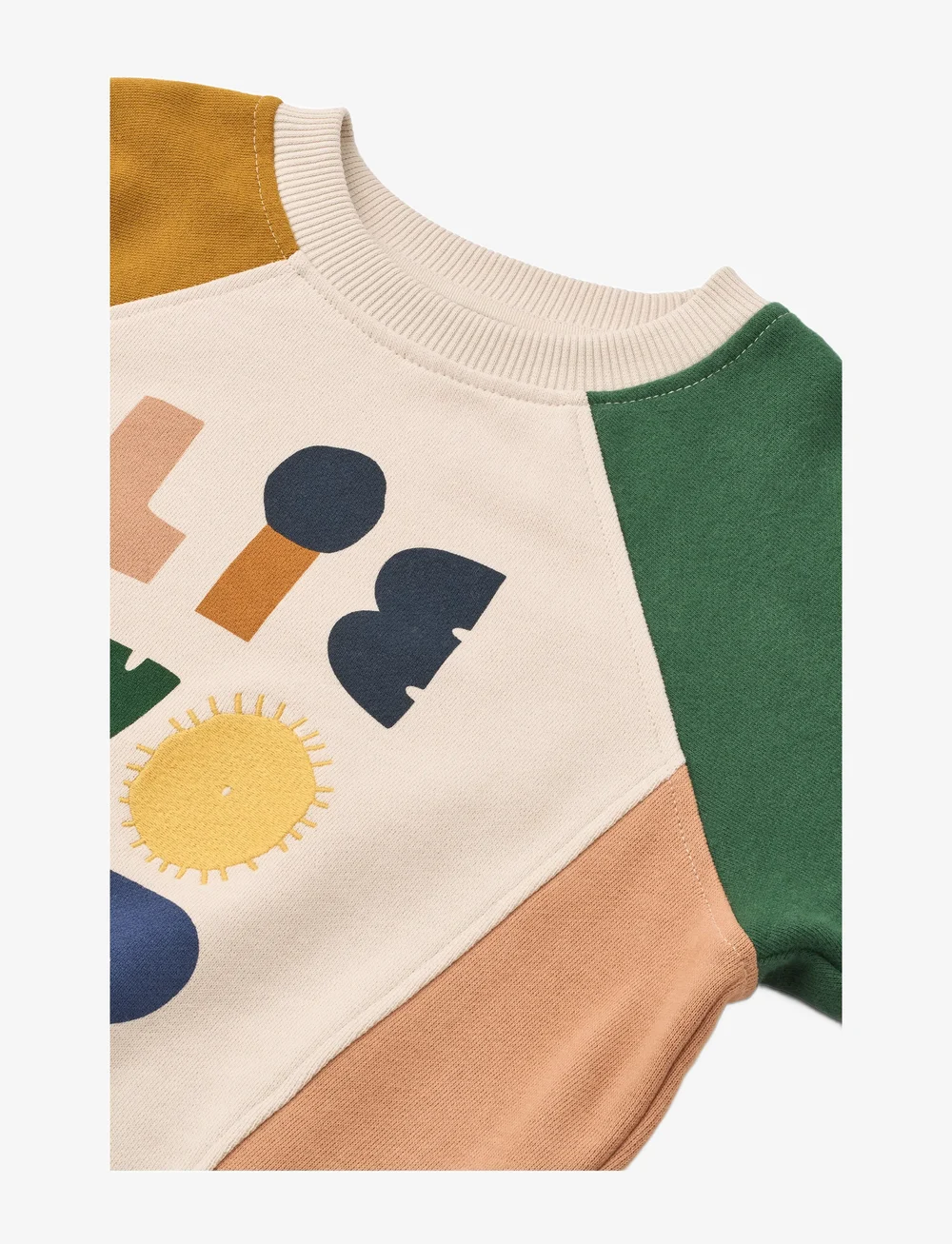 Liewood - Aude Placement Sweatshirt - sweatshirts - liewood characters / golden caramel multi mix - 2