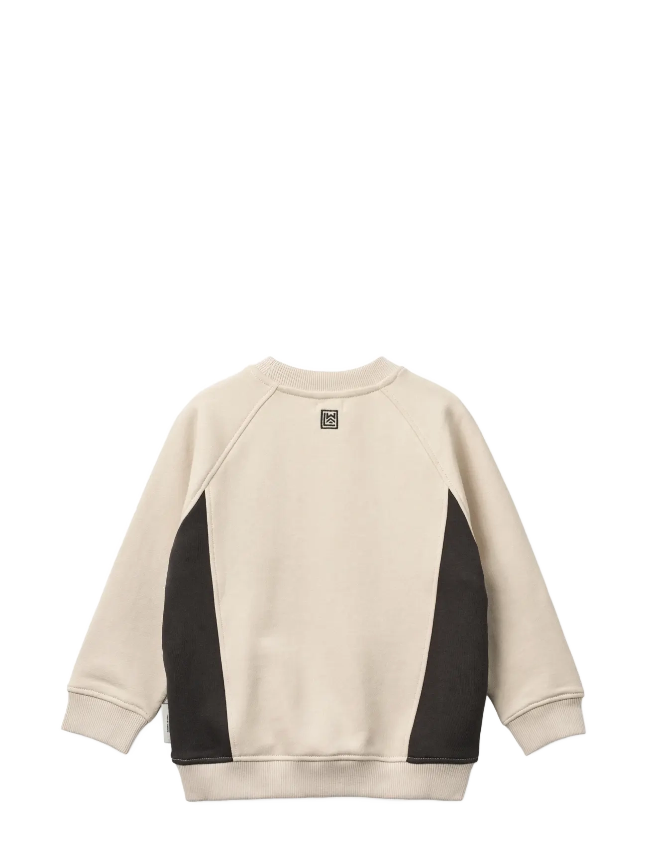 Liewood - Aude Placement Sweatshirt - sweatshirts - panda / sandy / dark grey - 1