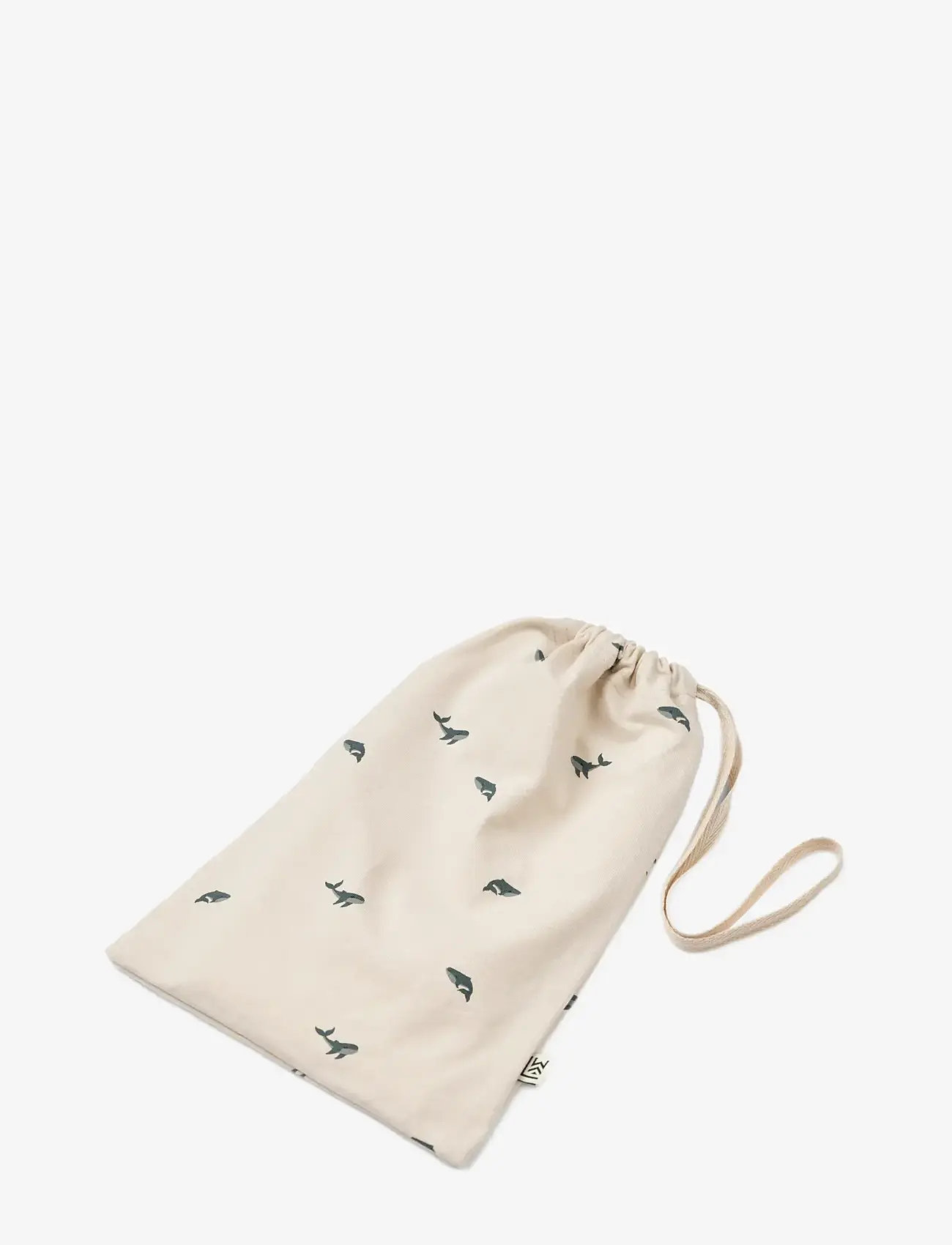 Liewood - Birk printed pyjamas jumpsuit - magamiskombinesoonid - mini whale / sandy - 1