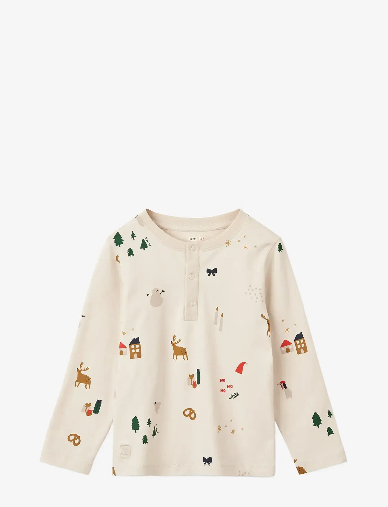 Liewood - Wilhelm printed pyjamas set - pyjama-sets - holiday / sandy - 1