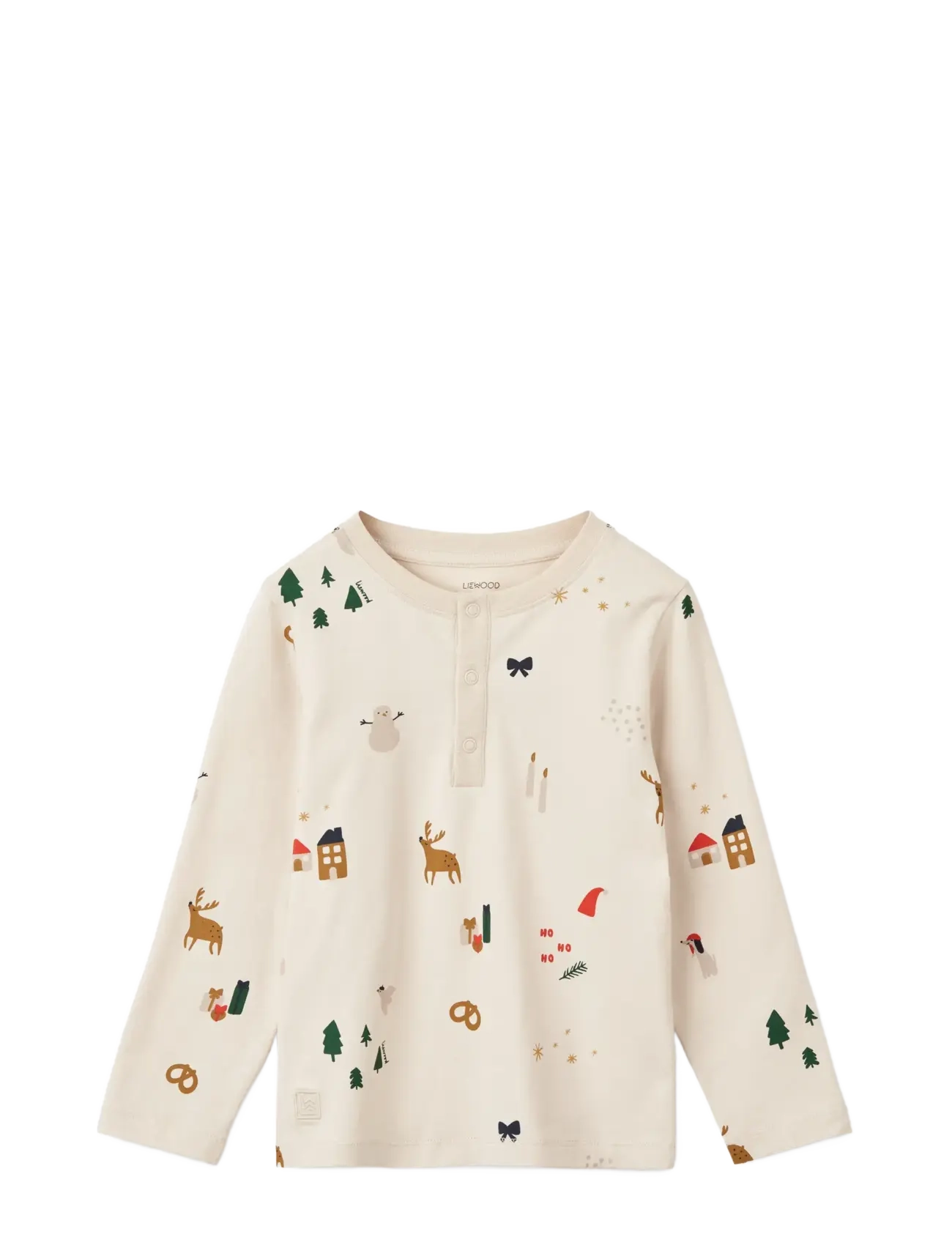 Liewood - Wilhelm printed pyjamas set - komplektid - holiday / sandy - 1