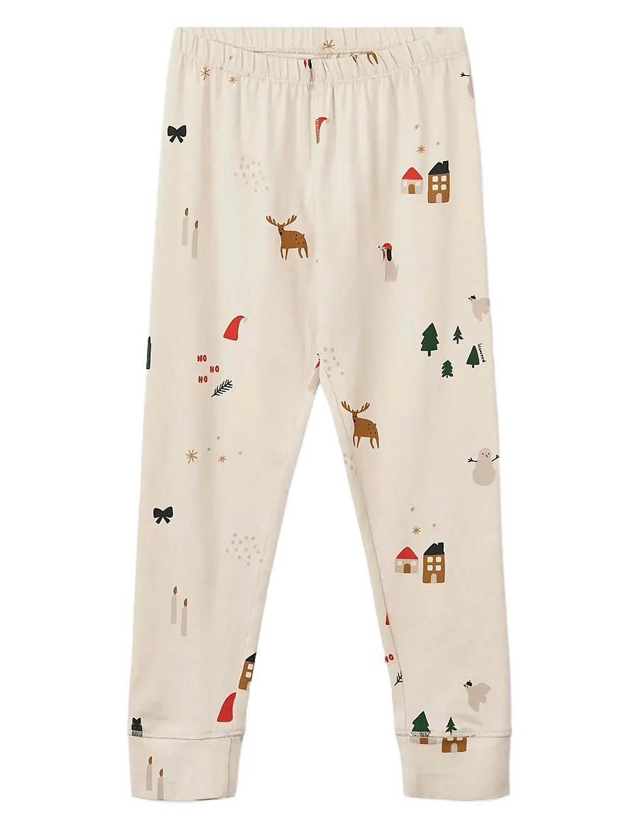Liewood - Wilhelm printed pyjamas set - sets - holiday / sandy - 2