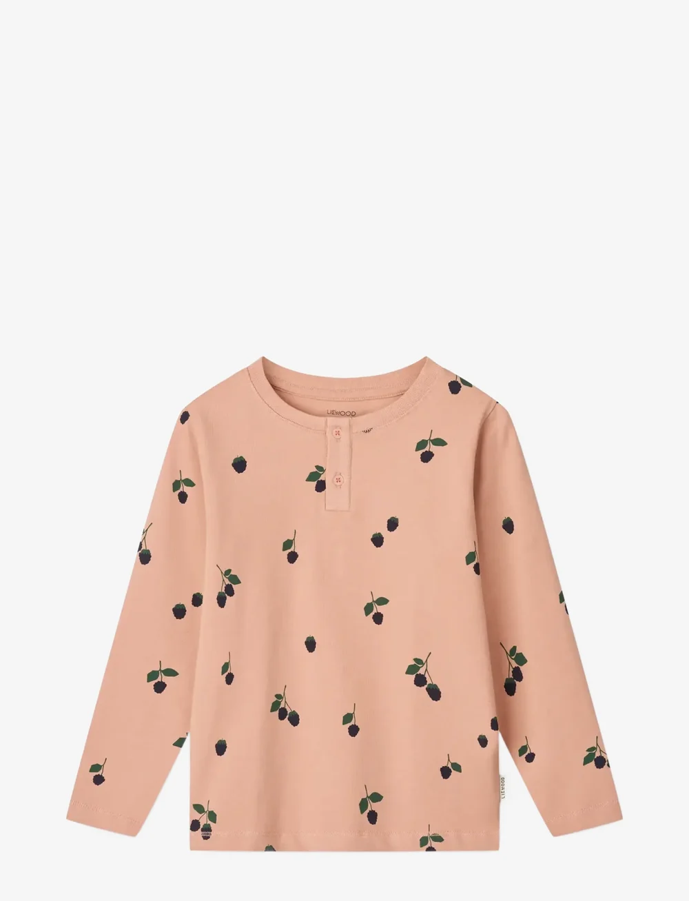 Liewood - Wilhelm printed pyjamas set - pyjamasset - mini berry / pale tuscany - 1