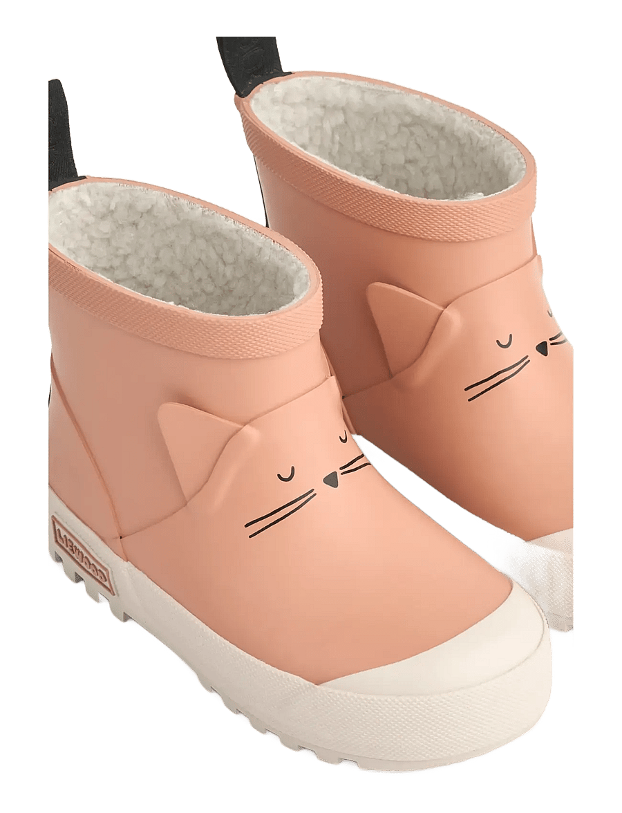 Liewood - Jesse Cat Thermo Rainboot - gefütterte gummistiefel - tuscany rose - 3