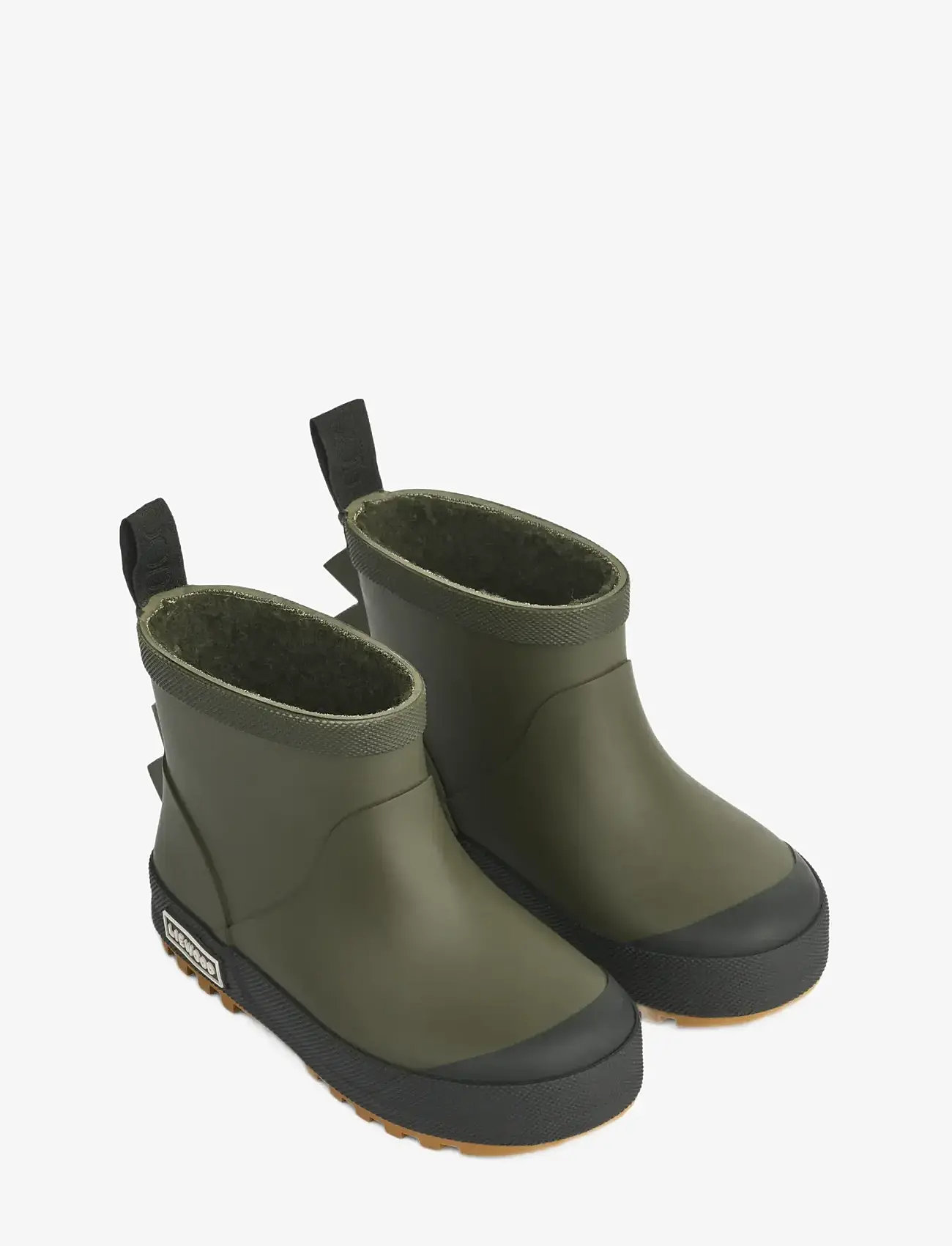 Liewood - Jesse Dino Thermo Rainboot - gummistøvler med for - army brown - 0