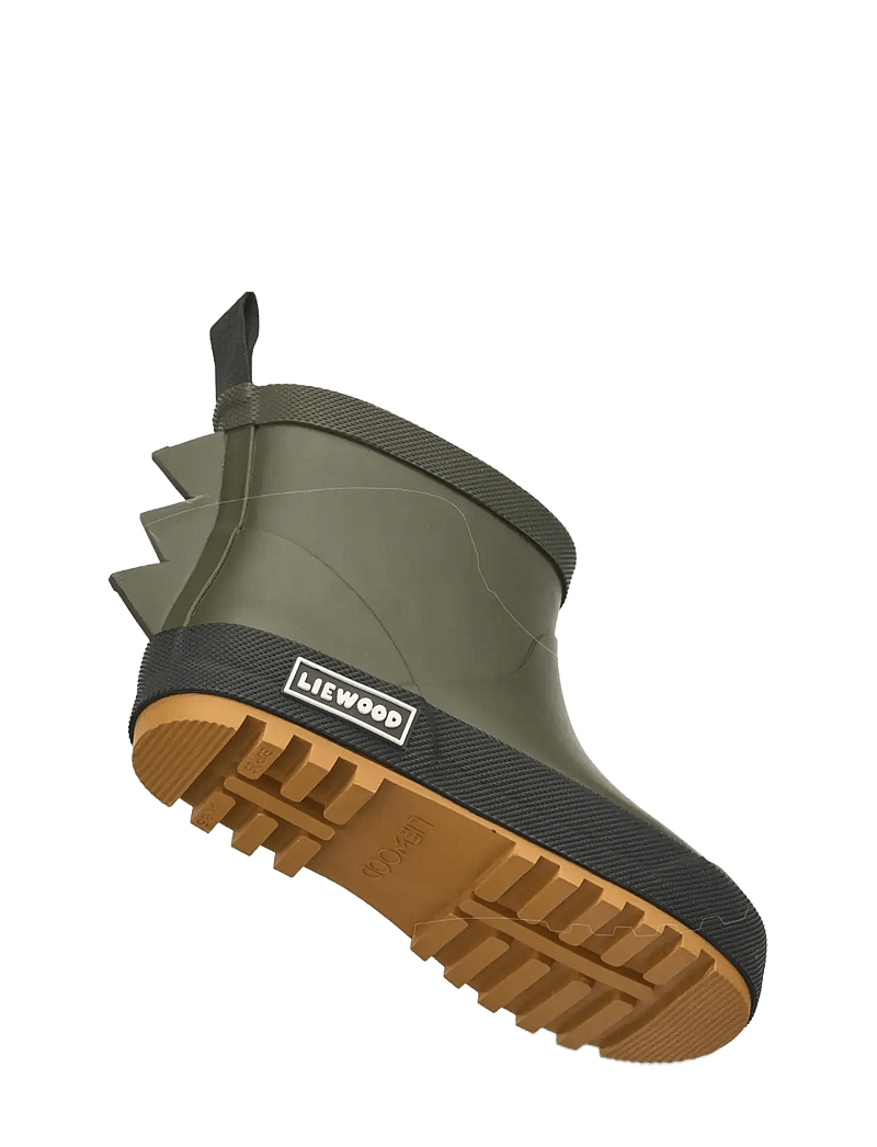 Liewood - Jesse Dino Thermo Rainboot - gefütterte gummistiefel - army brown - 1