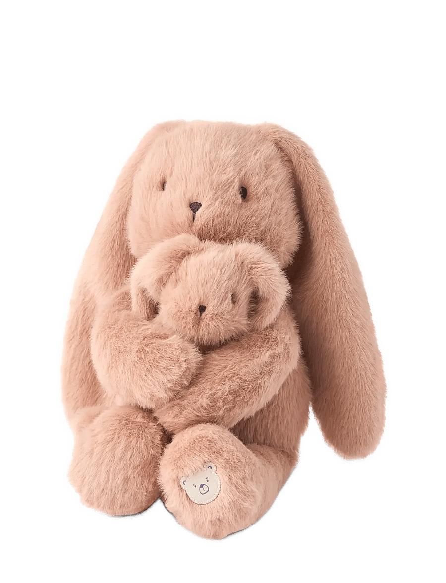 Liewood - Berto Mommy & Me Rabbit Teddy - mjukisdjur - pale tuscany - 0