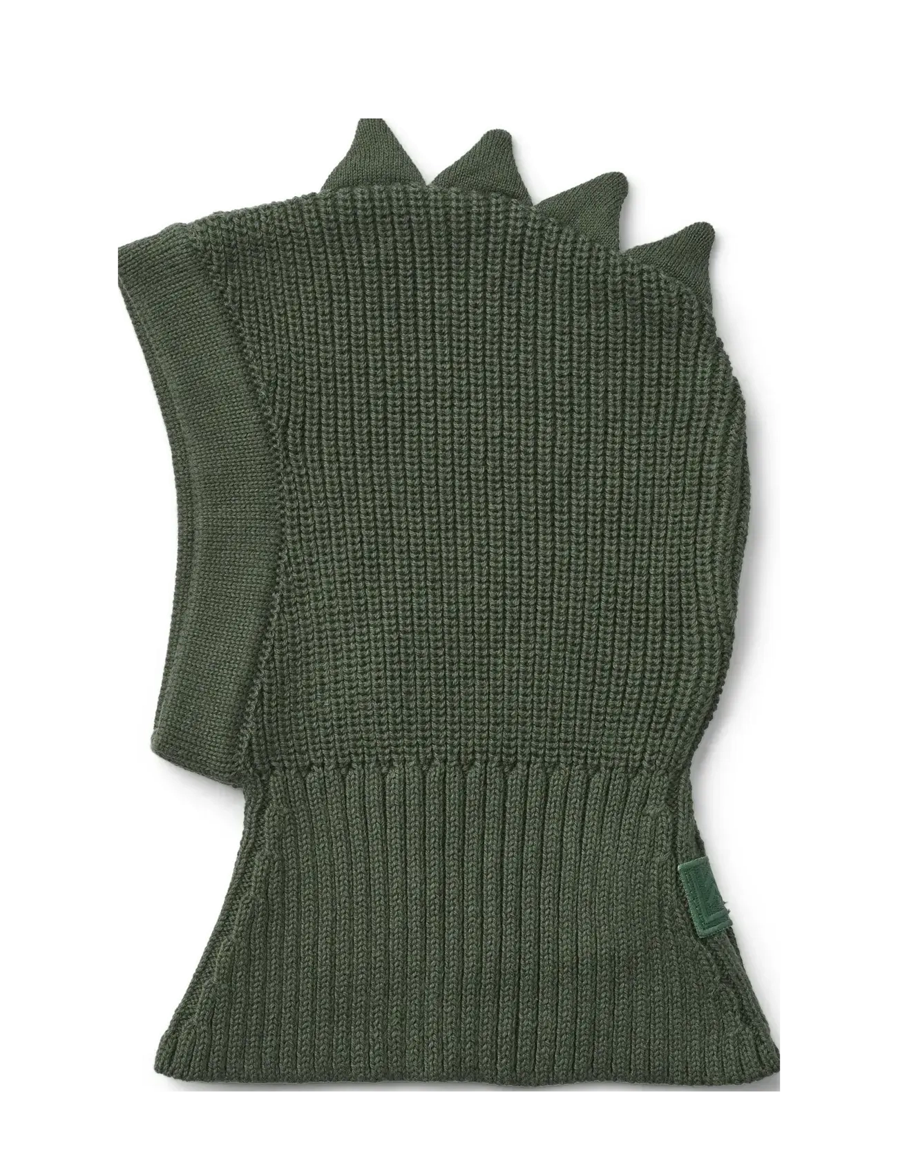 Liewood Hanibal Dino Balaclava, 0/6M, Green, Hovedbeklædning > Balaclava, Børn