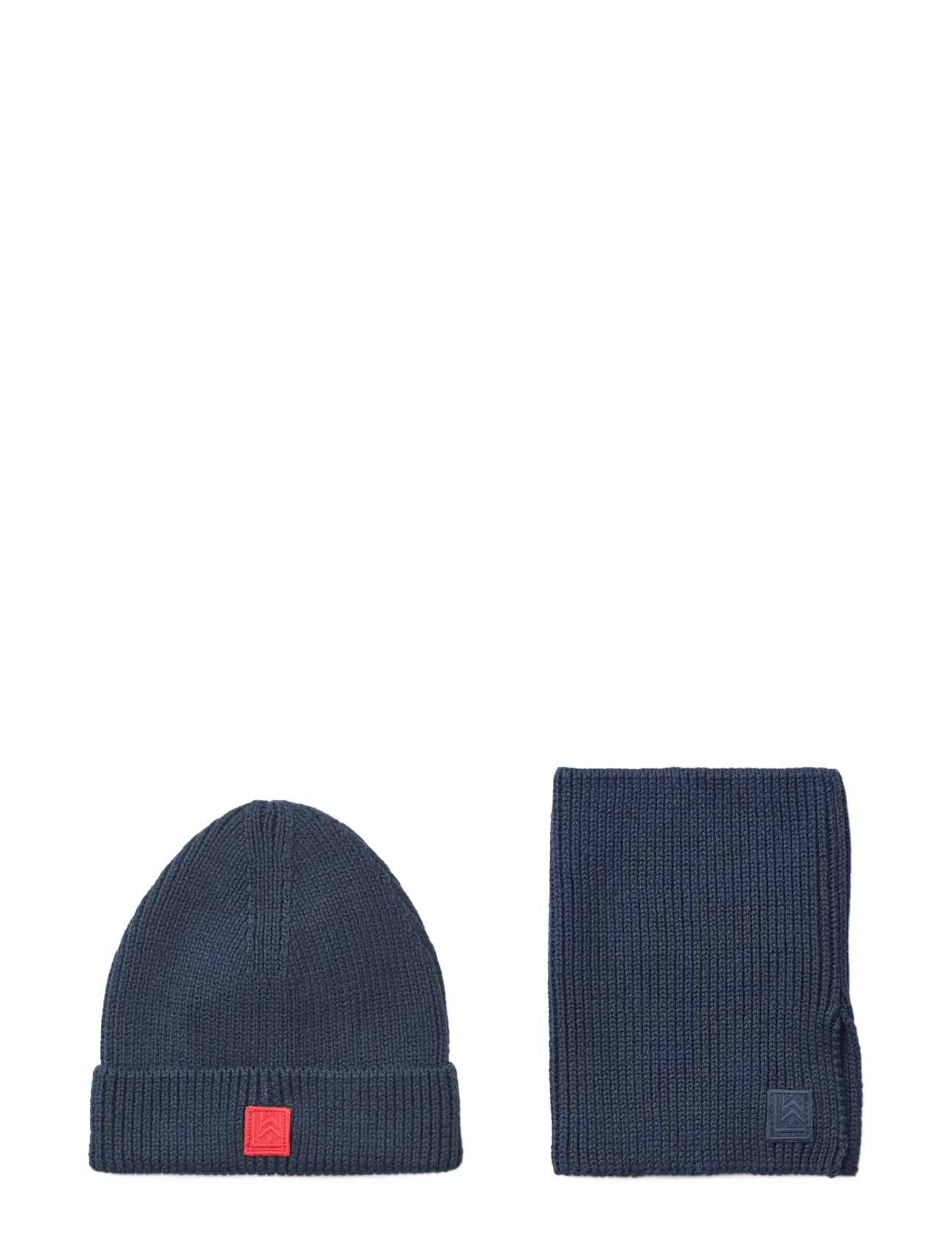 Liewood Lina Gift Set, 1/2Y, Navy, Huer > Beanie, Børn