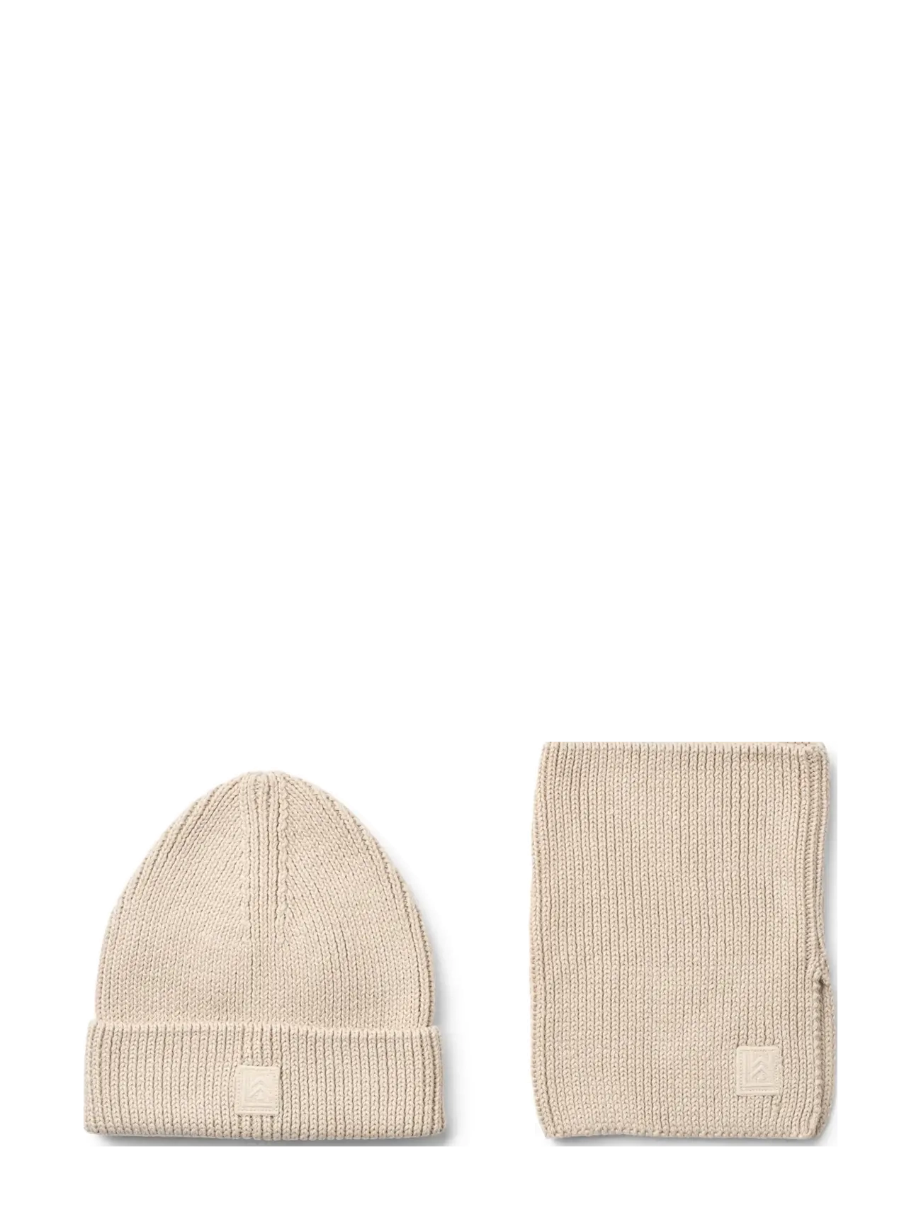 Liewood Lina Gift Set, 1/2Y, Cream, Huer > Beanie, Børn