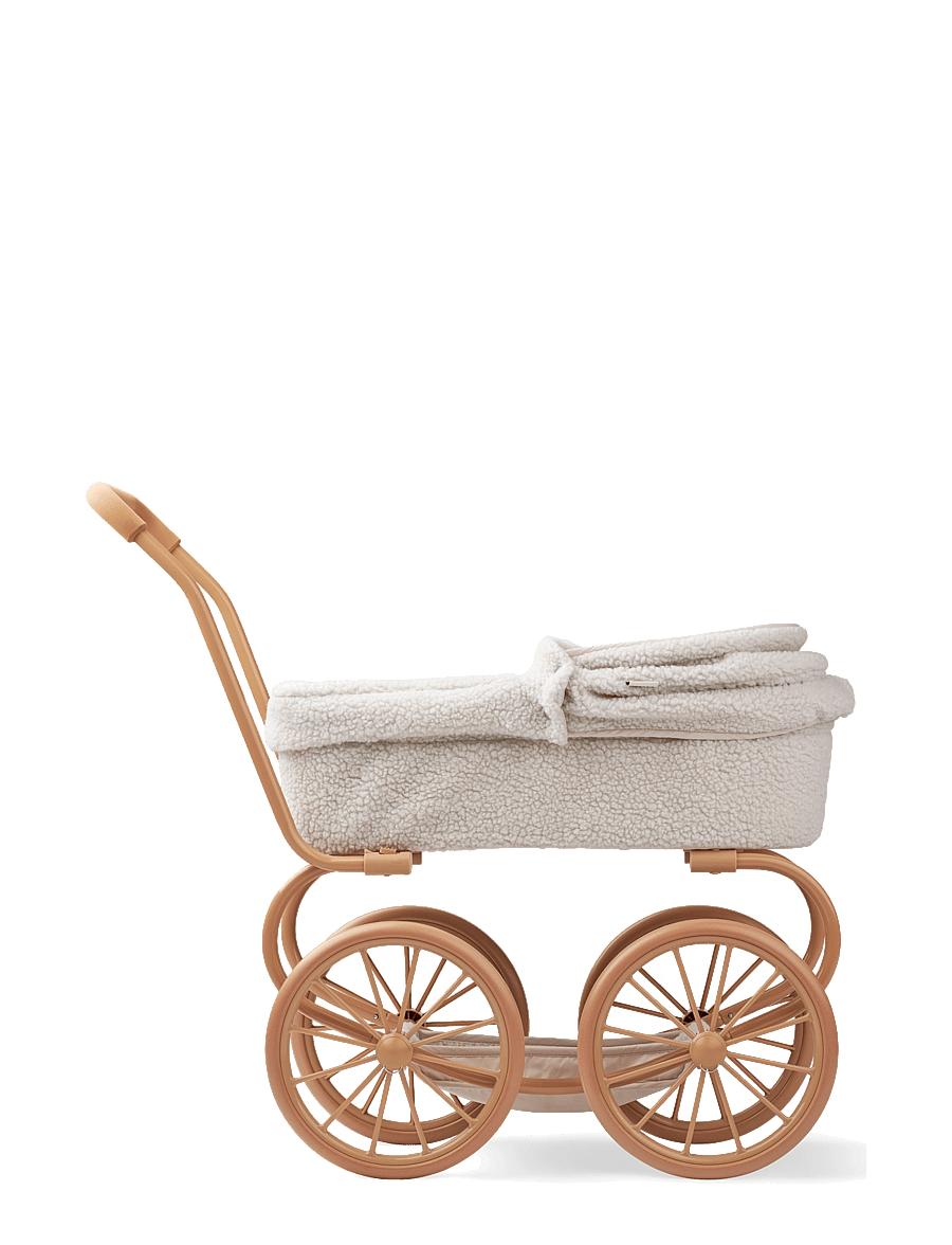 Liewood - Adaline Pile Doll Pram - dockvagnar - mini me sandy - 1
