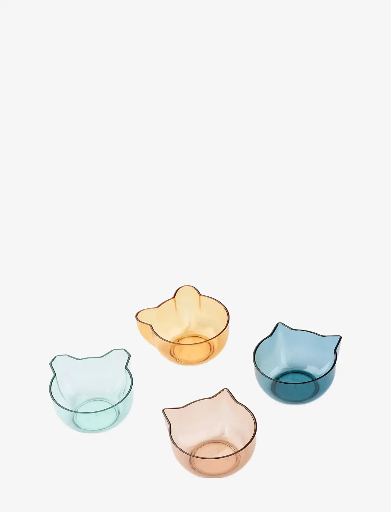 Liewood - Berno Tritan Bowl 275 ml 4-Pack - skålar - indigo multi mix - 0