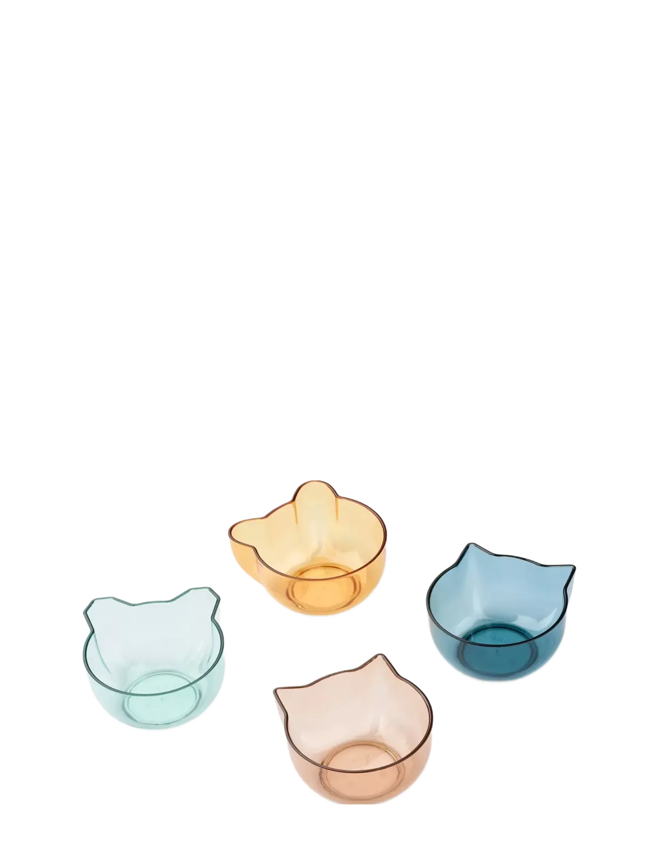Liewood Berno Tritan Bowl 275 ml 4-Pack - Lastetuba - INDIGO MULTI MIX / multi