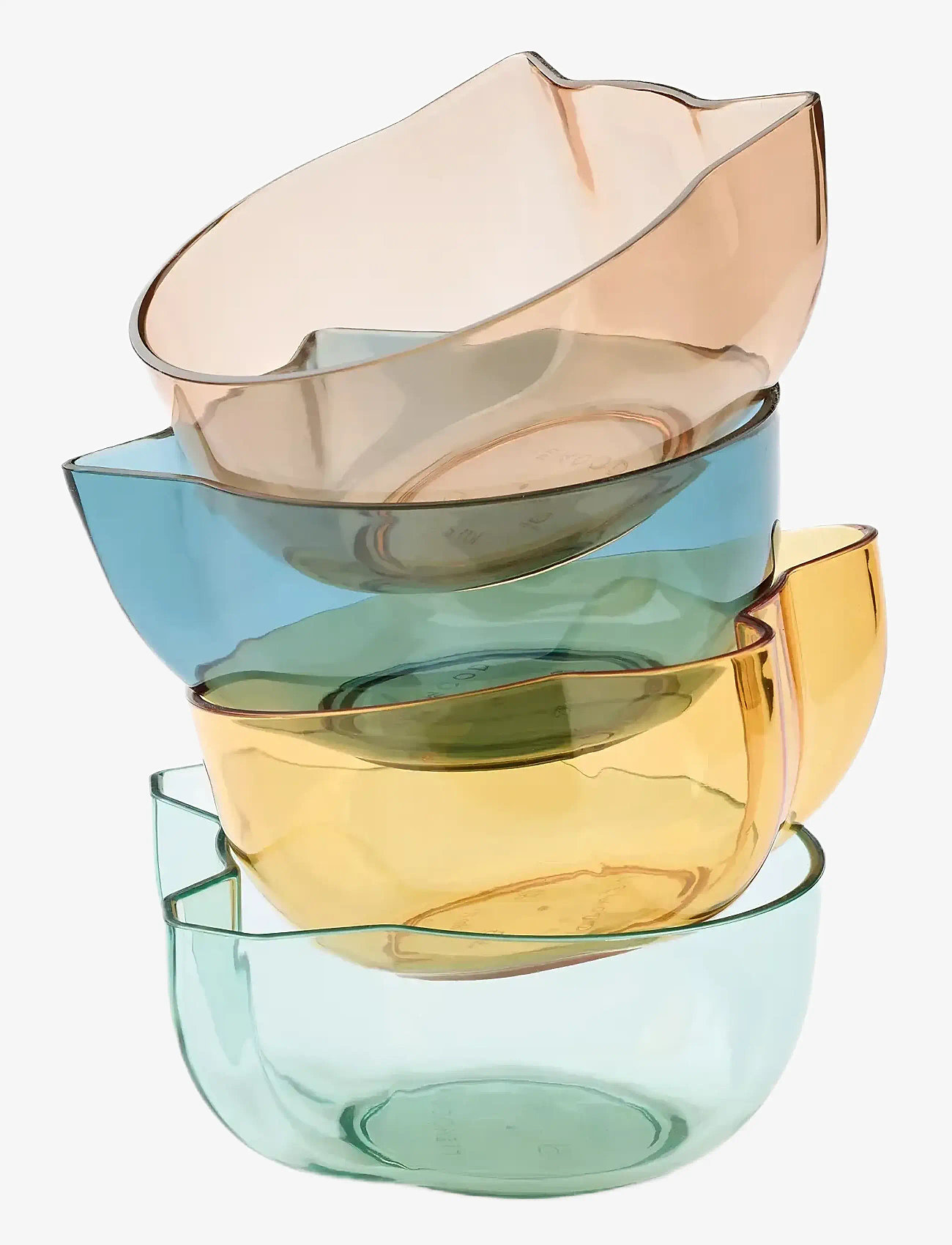 Liewood - Berno Tritan Bowl 275 ml 4-Pack - skålar - indigo multi mix - 1