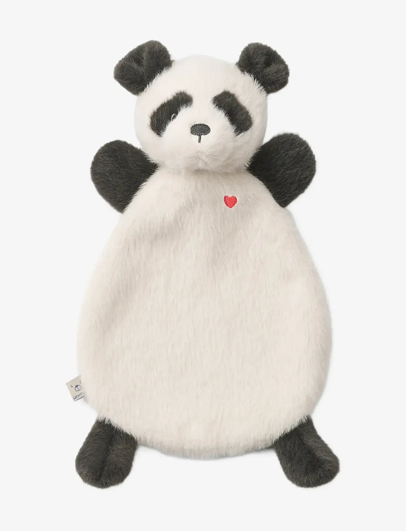 Liewood - Roy Panda Cuddle Cloth - teddybären - sandy / dark grey - 0