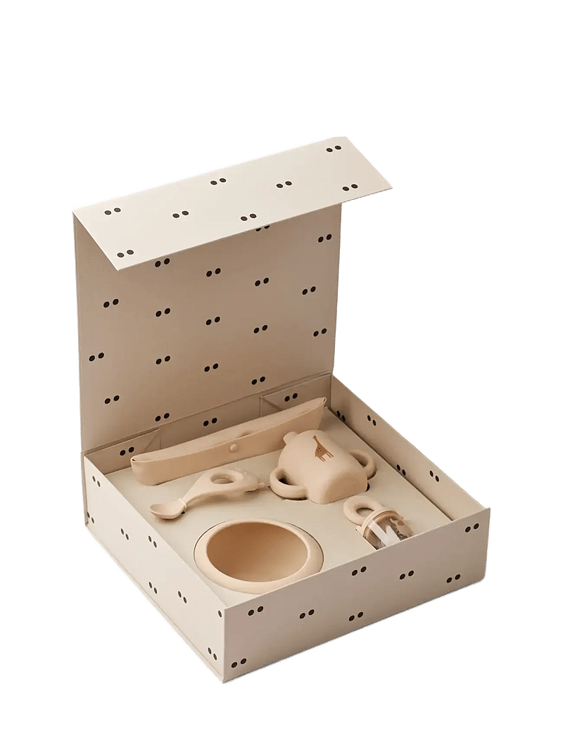 Liewood - Mileah Baby Mealtime Set - serveringssæt - apple blossom - 1