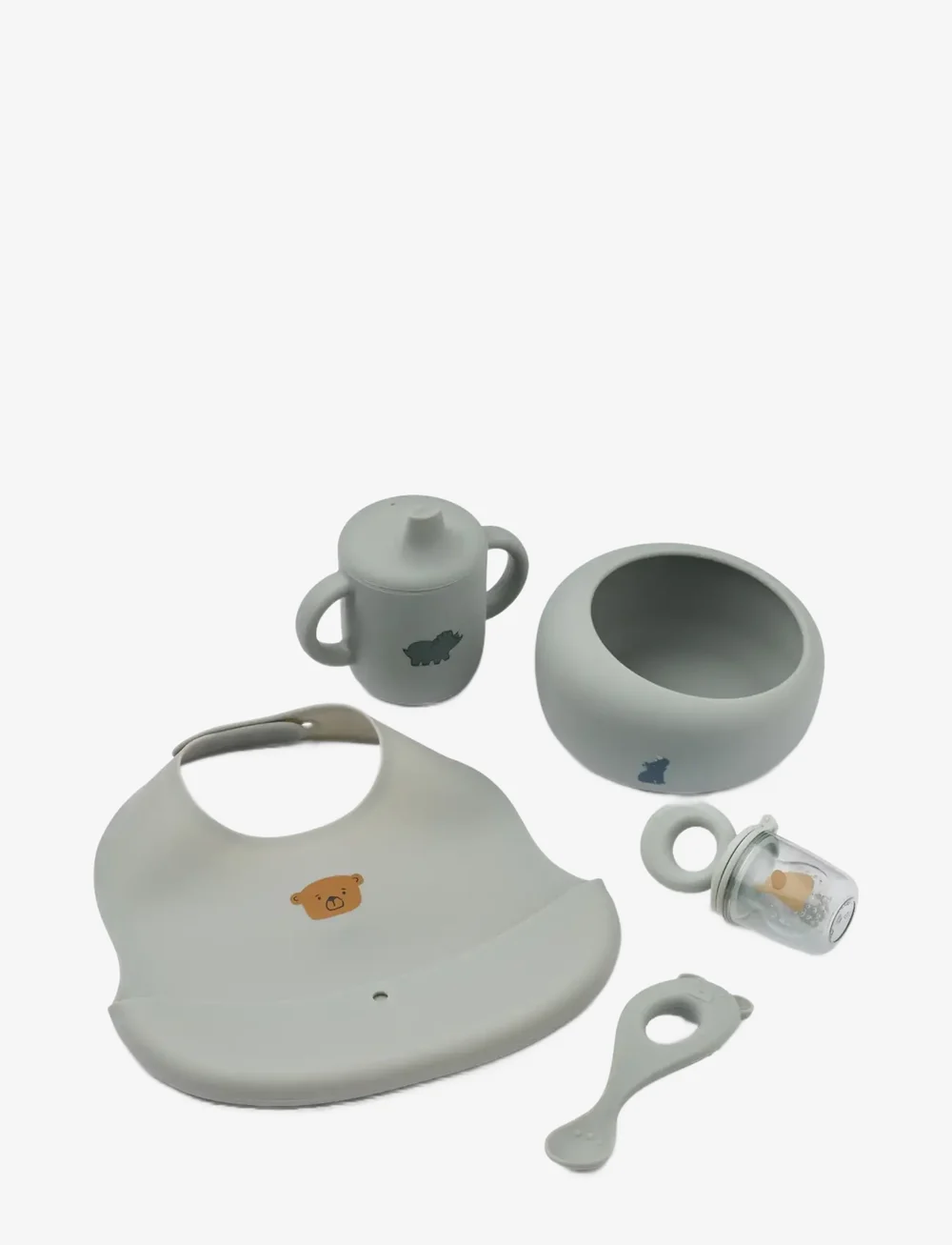 Liewood - Mileah Baby Mealtime Set - serveringsset - dove blue - 0