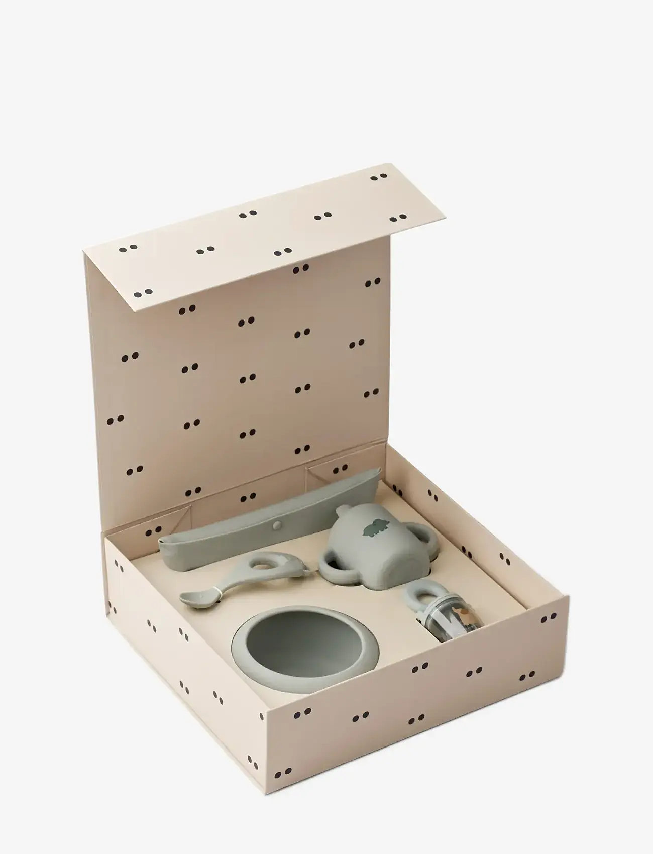 Liewood - Mileah Baby Mealtime Set - serveringssæt - dove blue - 1