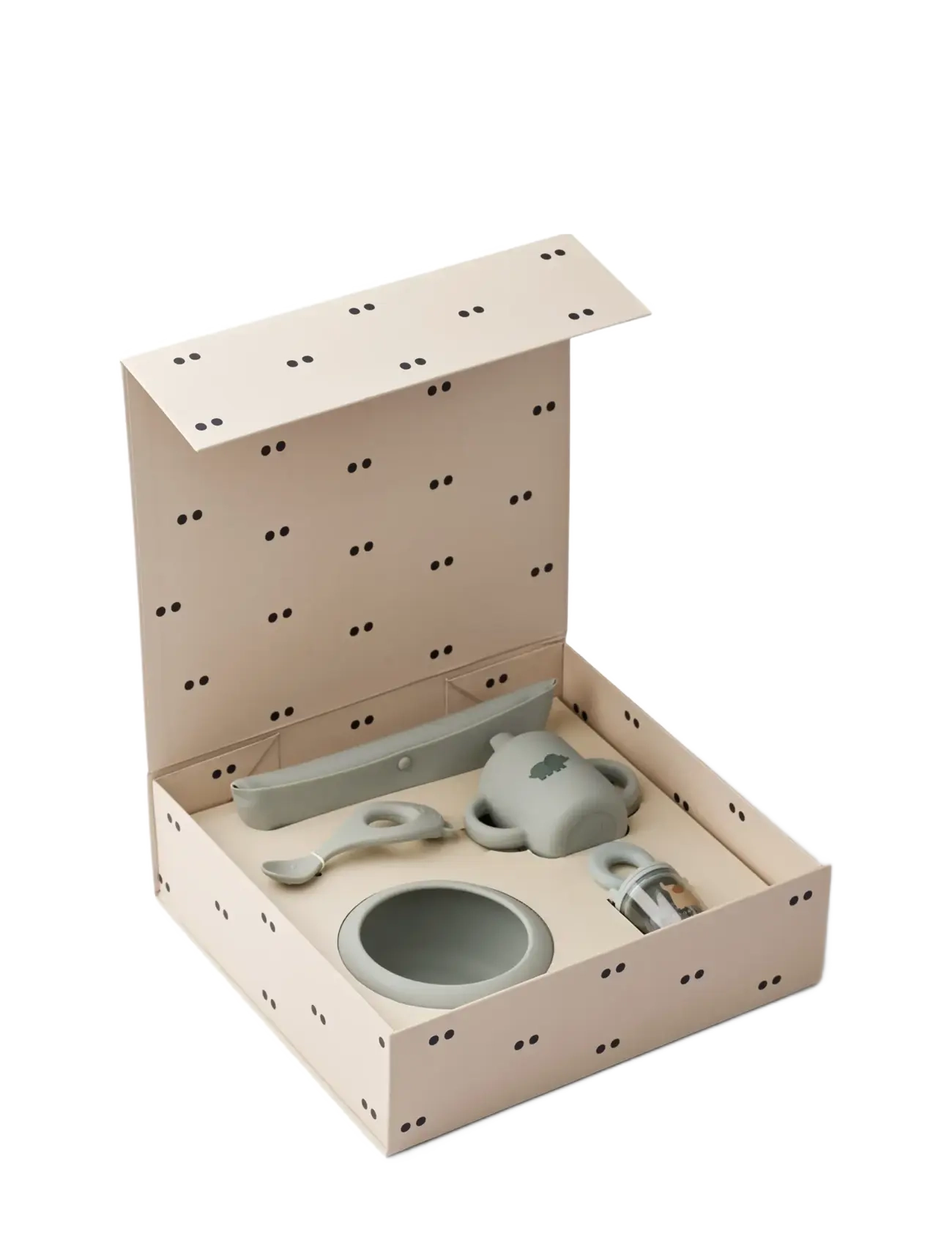 Liewood - Mileah Baby Mealtime Set - essgeschirr - dove blue - 1