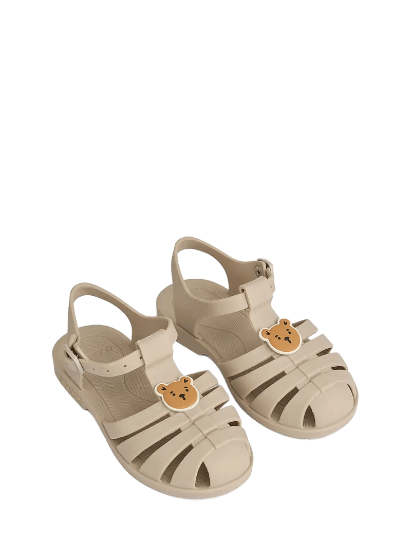Liewood - Bre Sandals with Charms - ujumisjalatsid - bear / sandy - 1