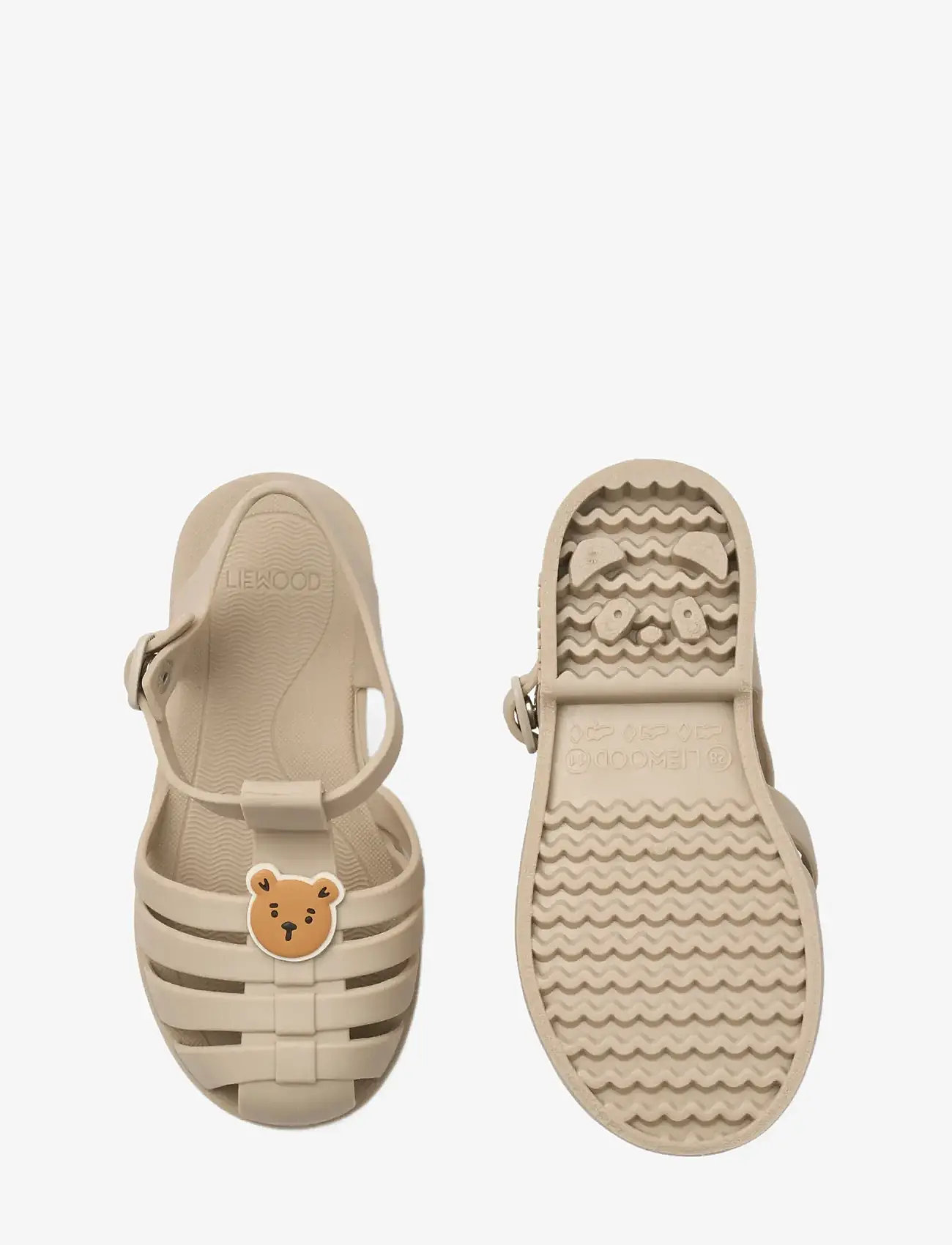 Liewood - Bre Sandals with Charms - ujumisjalatsid - bear / sandy - 2