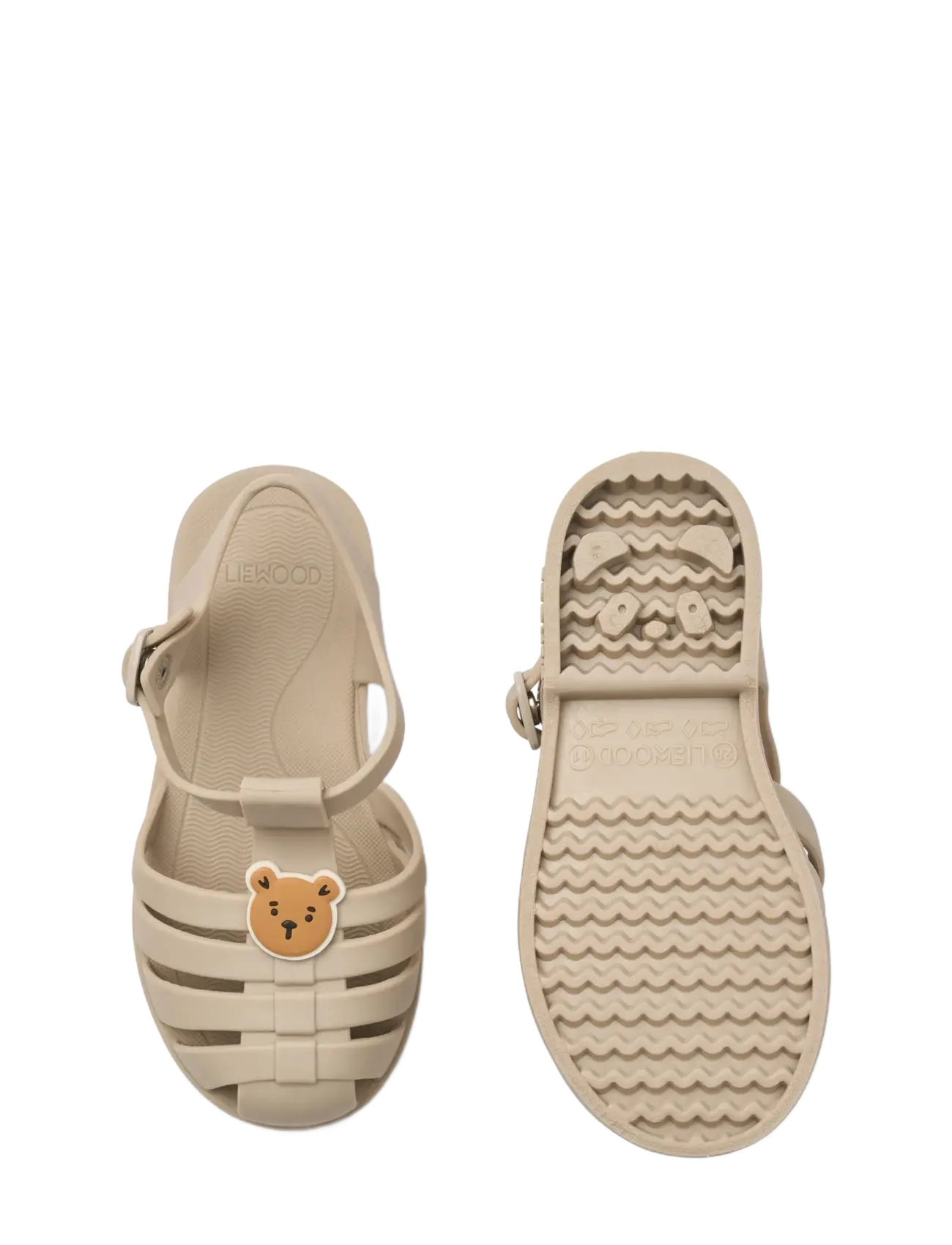 Liewood - Bre Sandals with Charms - Ūdens apavi - bear / sandy - 2