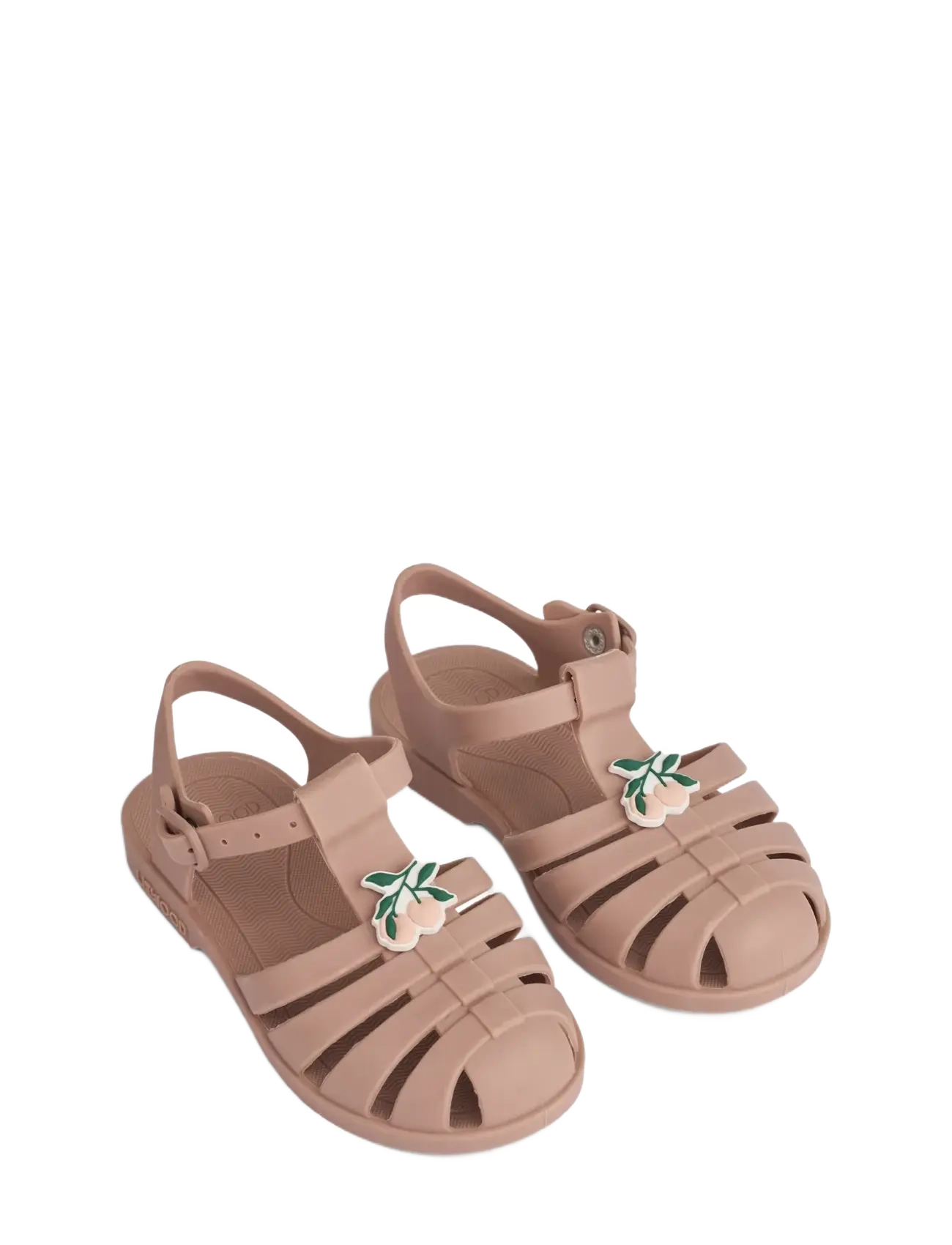 Liewood Bre Sandals with Charms - Flip-Flops & Badeschuhe - PEACH / DARK ROSE / pink/rose