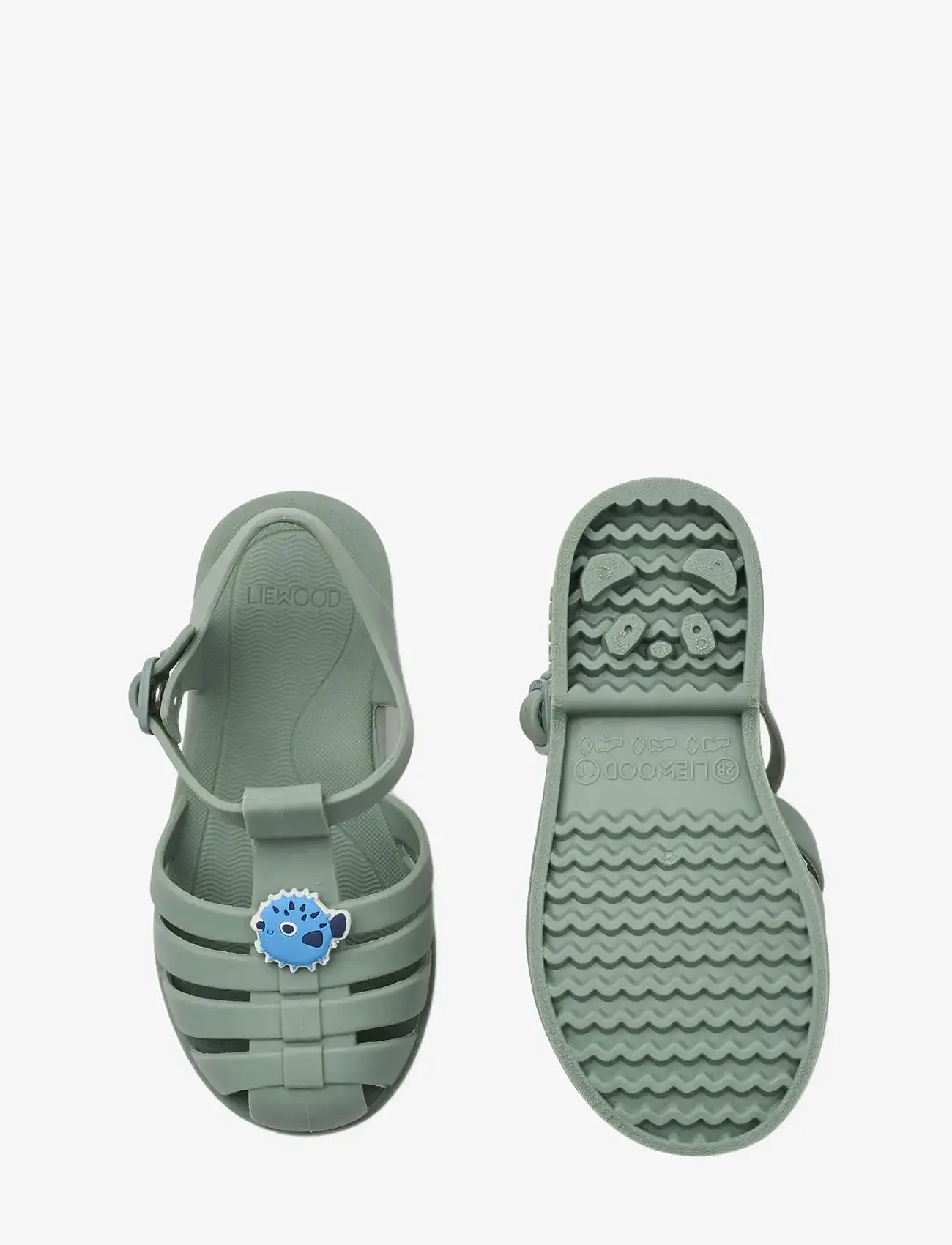 Liewood - Bre Sandals with Charms - ujumisjalatsid - puffer / peppermint - 2