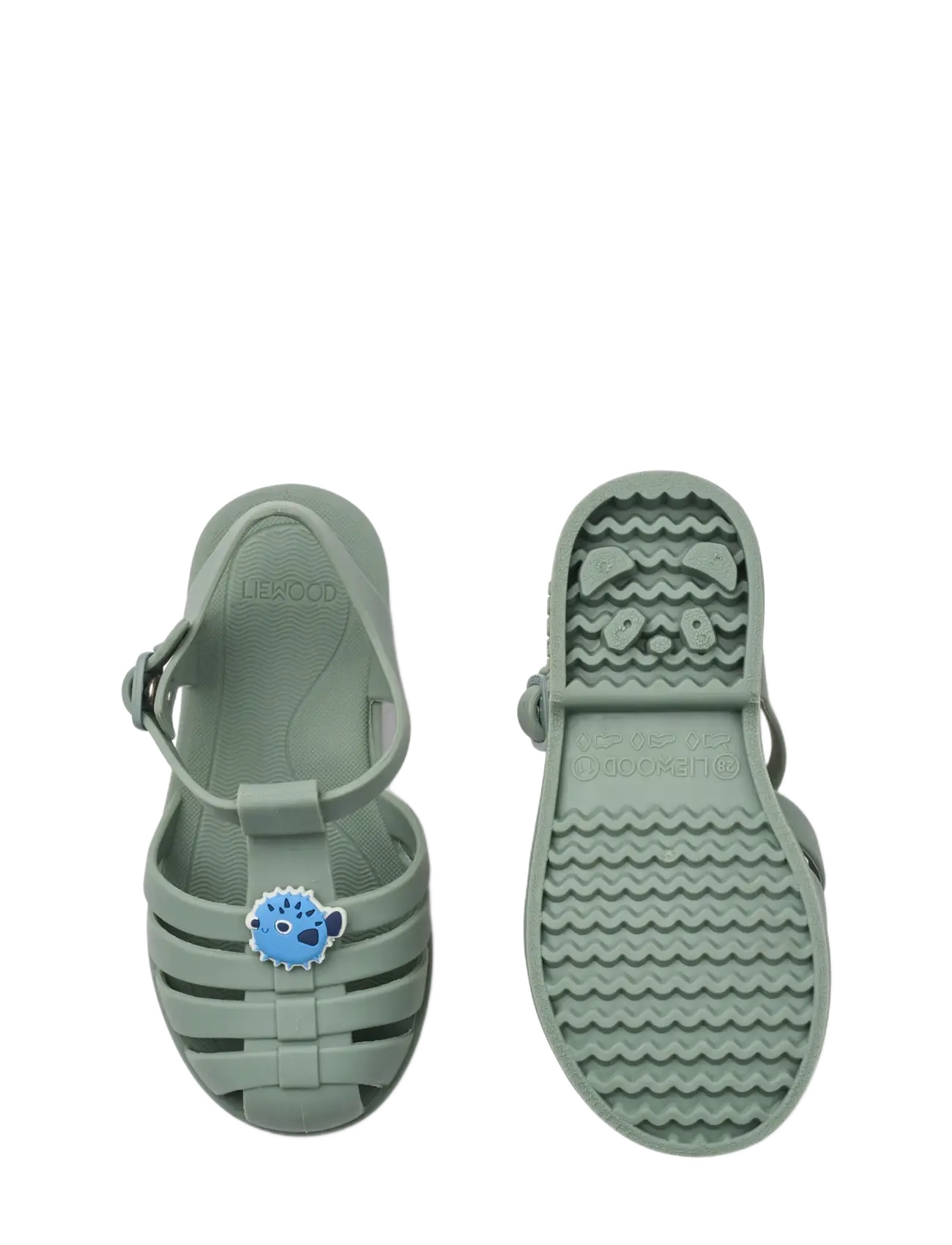 Liewood - Bre Sandals with Charms - water shoes - puffer / peppermint - 2