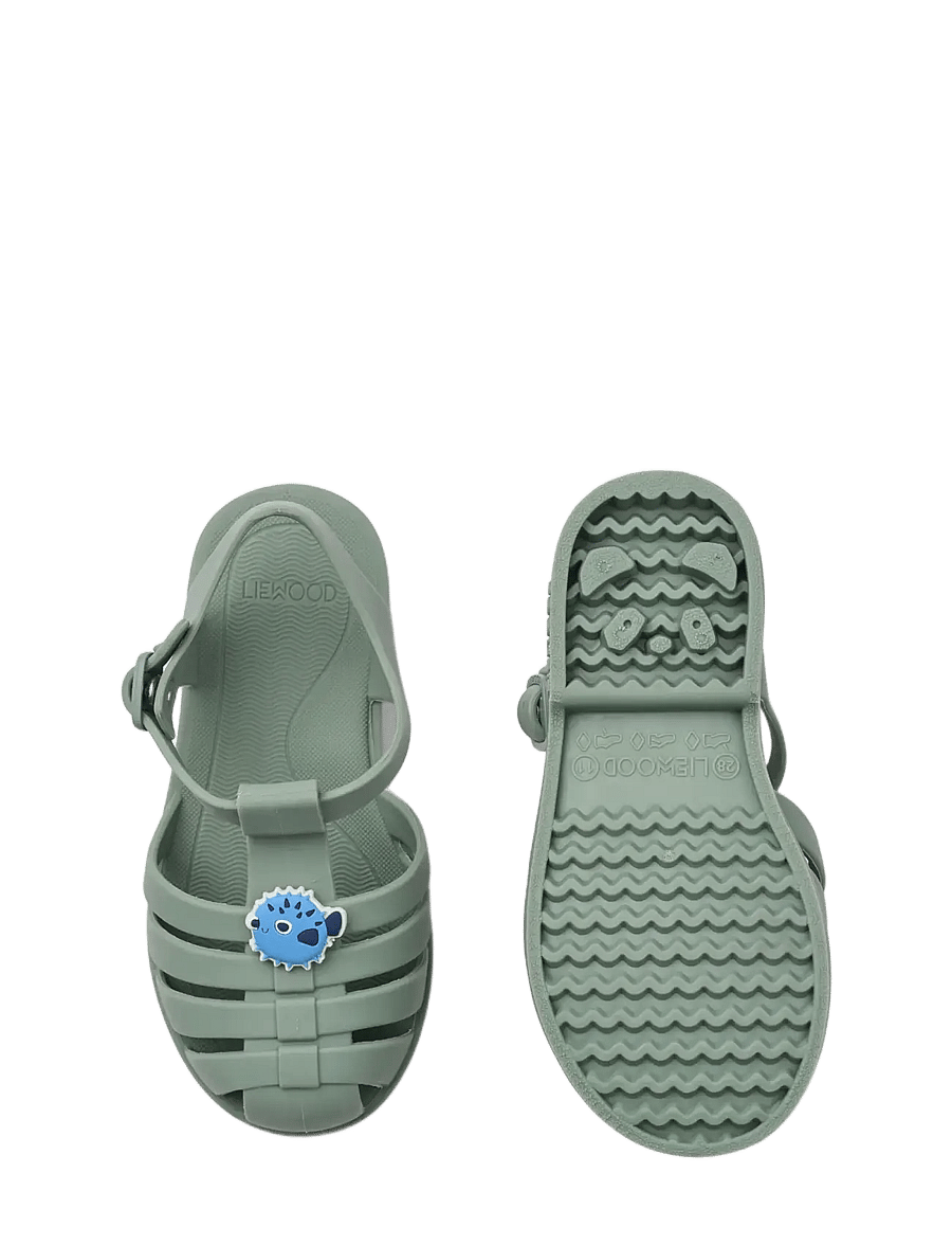 Liewood - Bre Sandals with Charms - water shoes - puffer / peppermint - 2