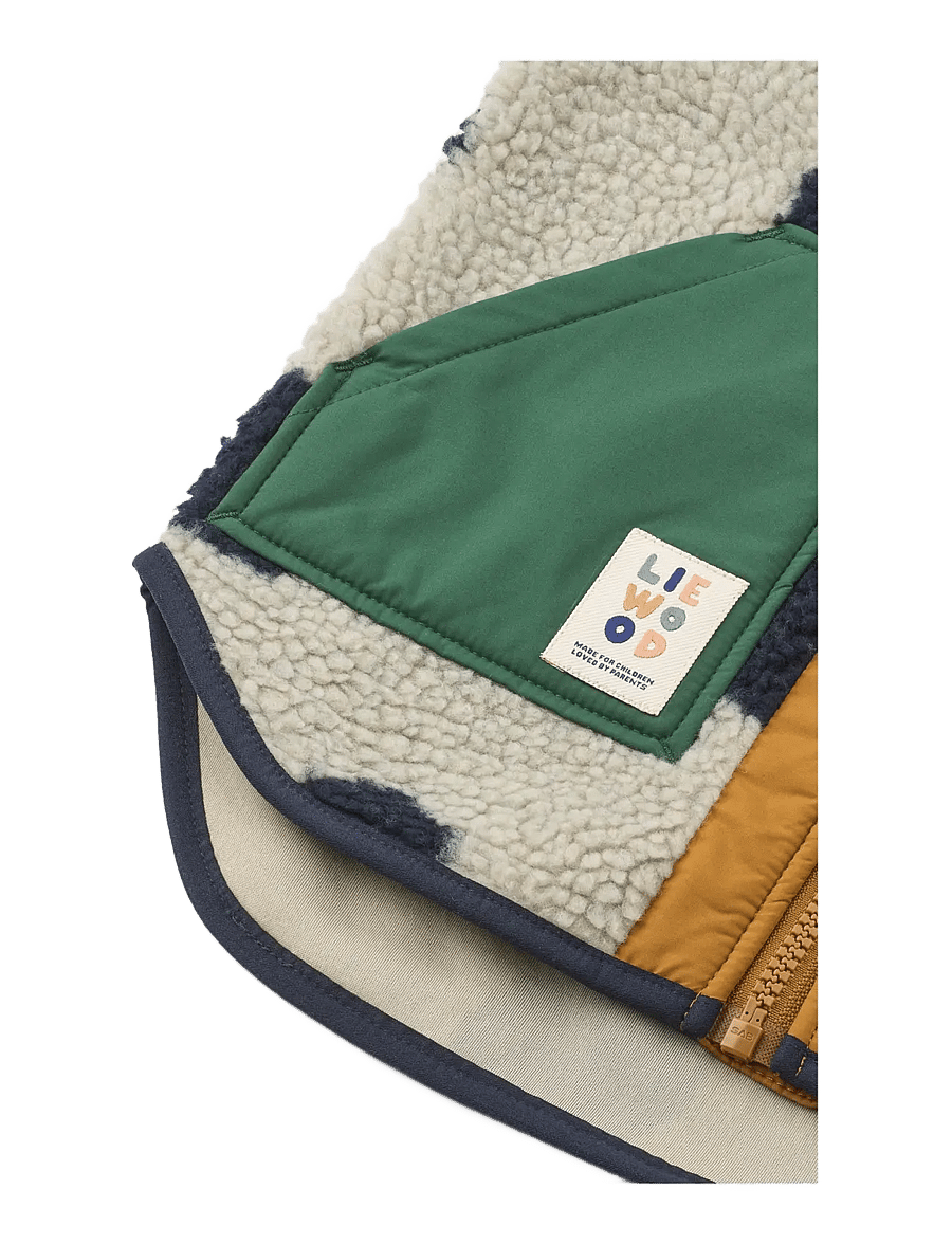 Liewood - Noam Pile Vest - osta vanuse järgi - spot dots / mist - 3