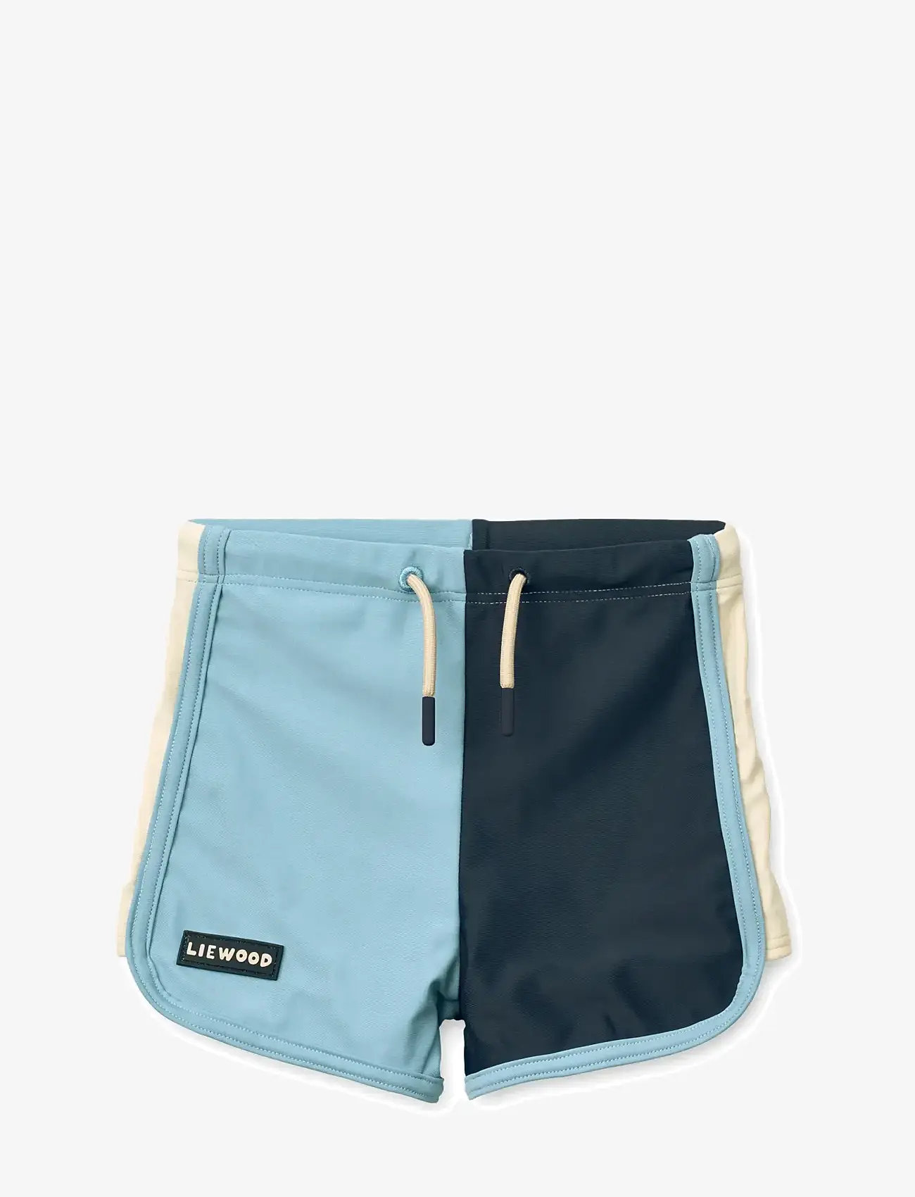 Liewood - Finny Swim Pants - badebukser - beach blue mix - 0