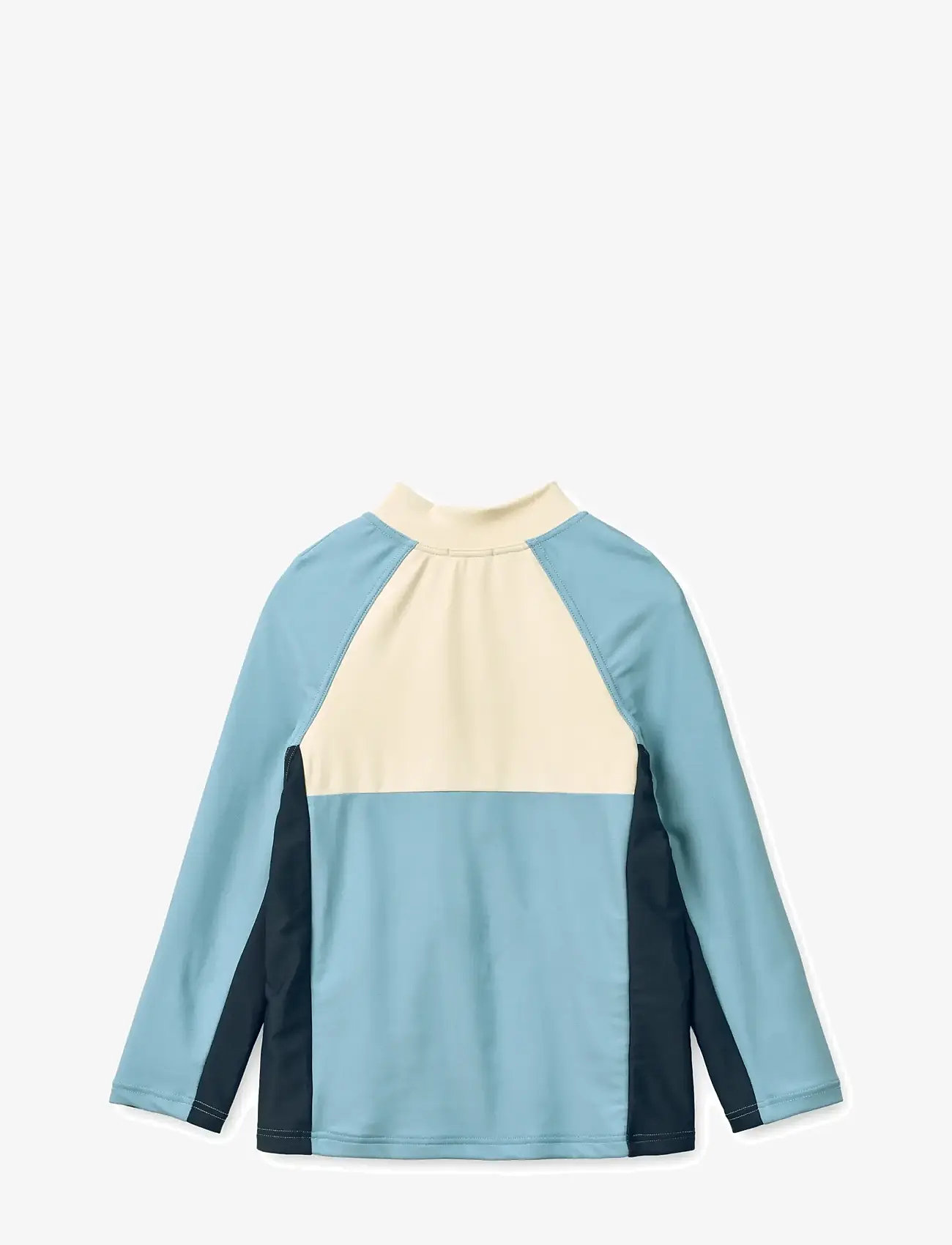 Liewood - Oluf Swim Tee - badeoverdele - beach blue mix - 2