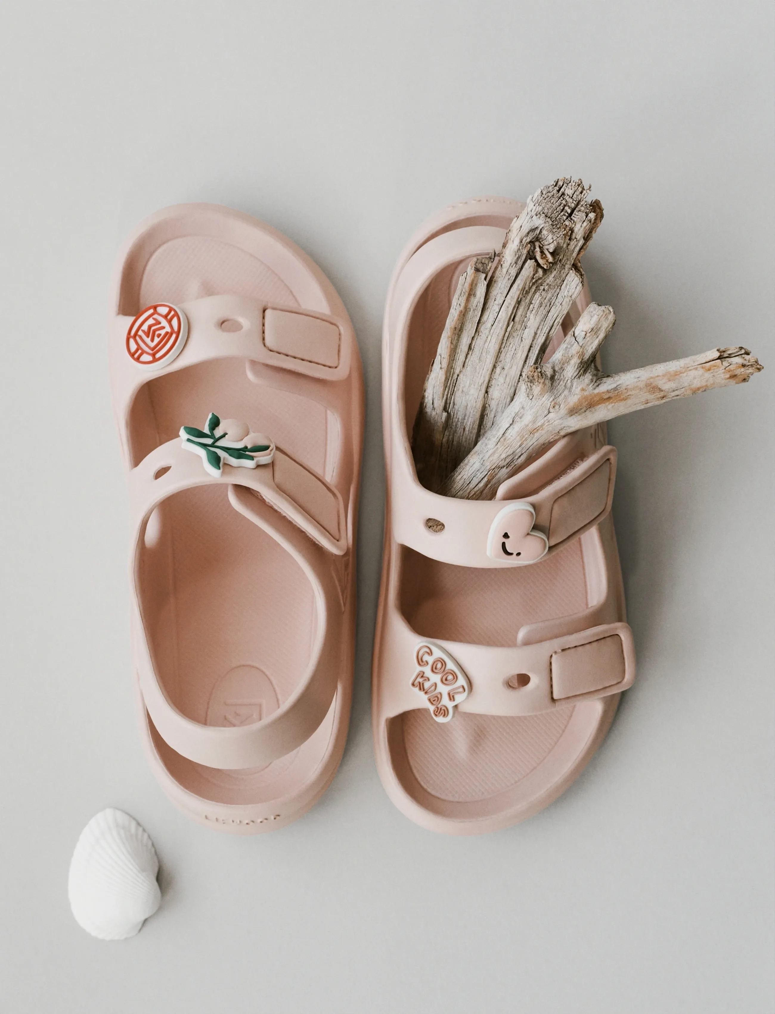 Liewood Lilo Sandals With Charms, Børn, Børnesandaler med Charms, Pink, Str: 27