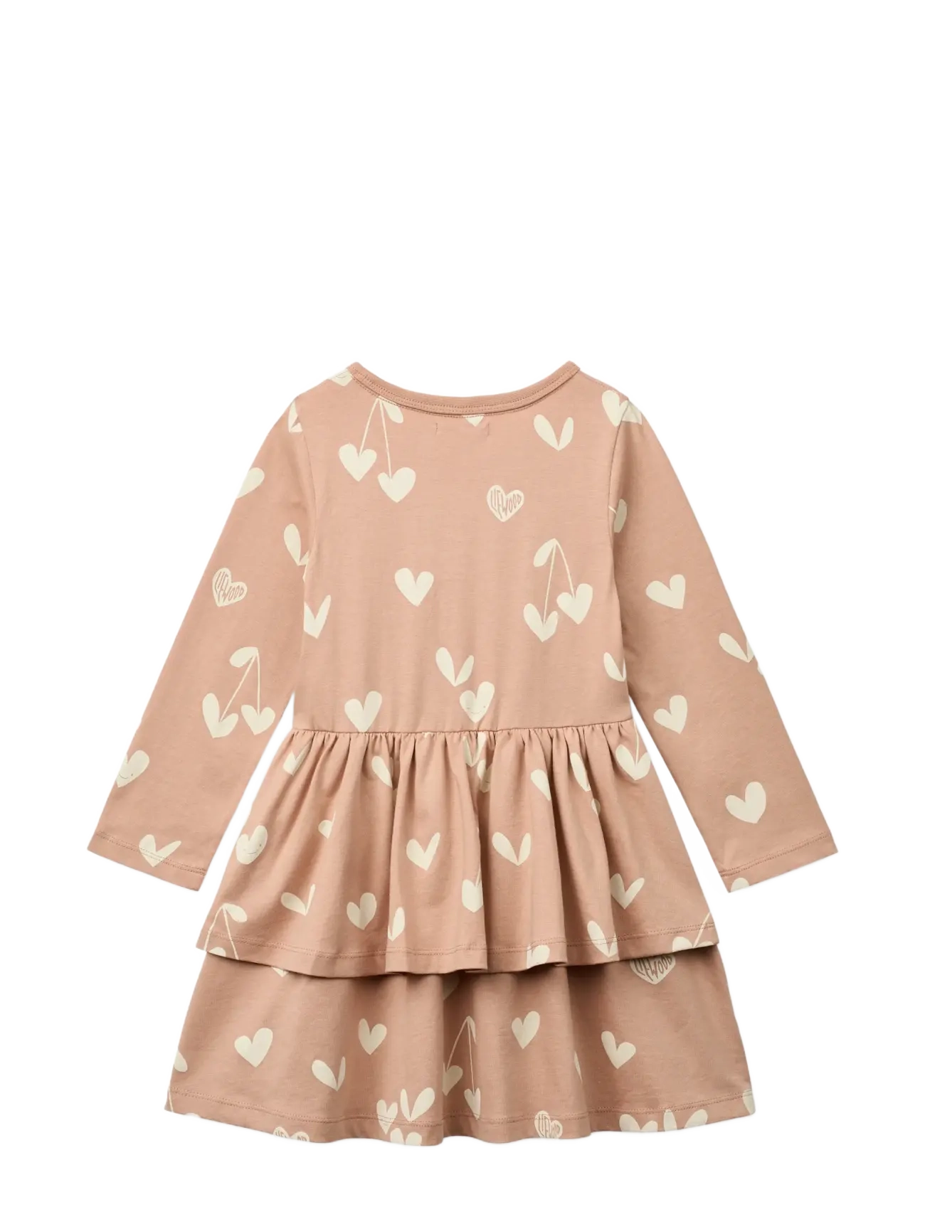 Liewood - Mindy LS Dress - langærmede babykjoler - sweethearts / pale tuscany - 1