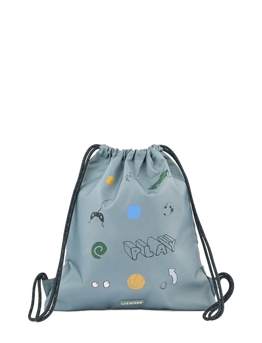 Liewood - Danella Gym Bag - sportväskor - play / dusty peppermint - 0