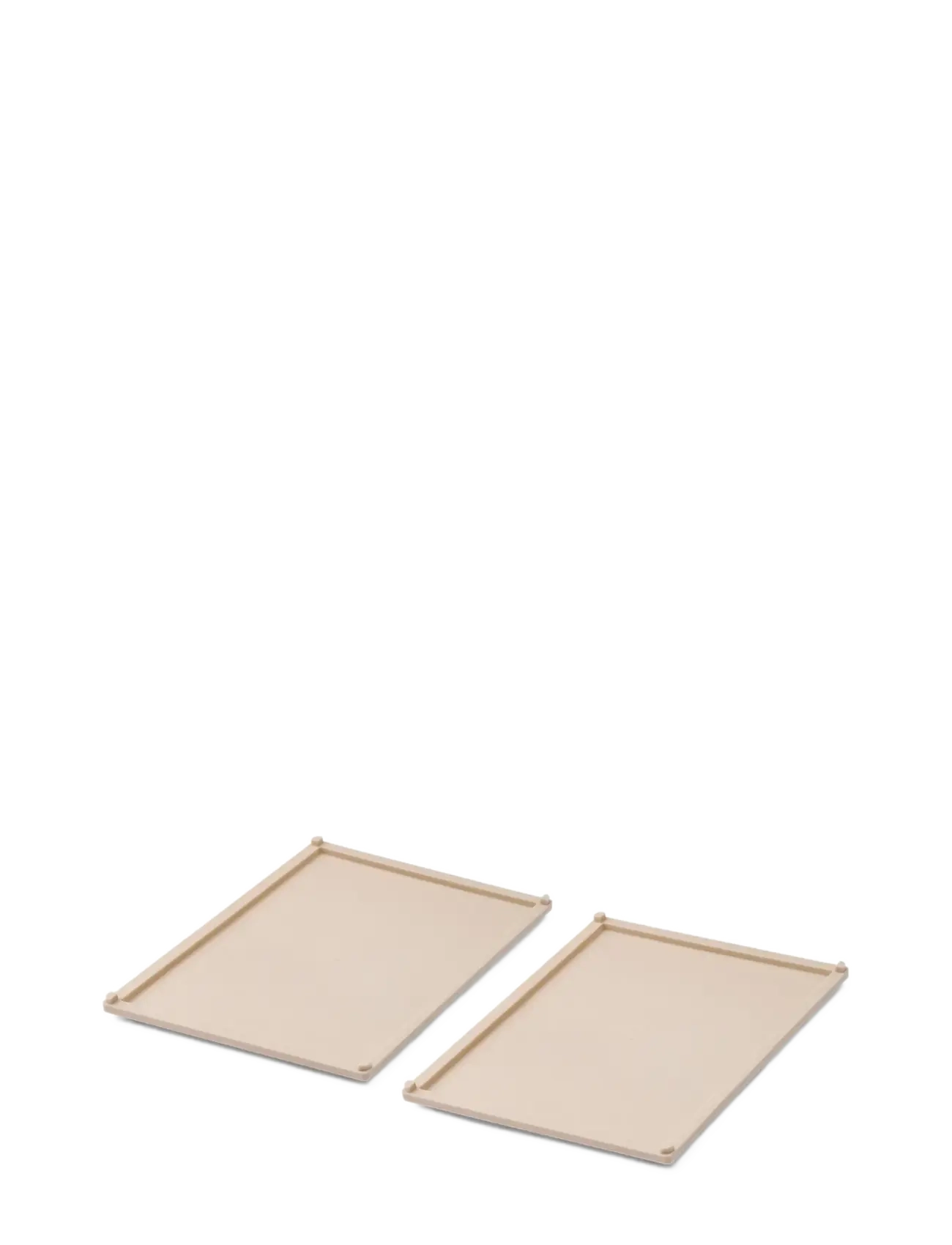 Liewood Weston Lids 2-Pack S, One Size, Beige, Opbevaring > Opbevaringskasser, Børn