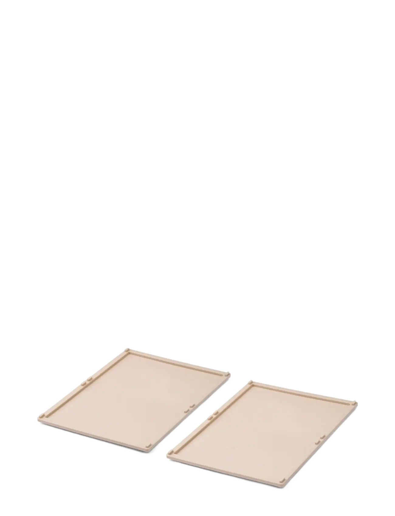 Liewood Weston Lids 2-Pack M, Opbevaringskasse, Beige, Str: ONE SIZE