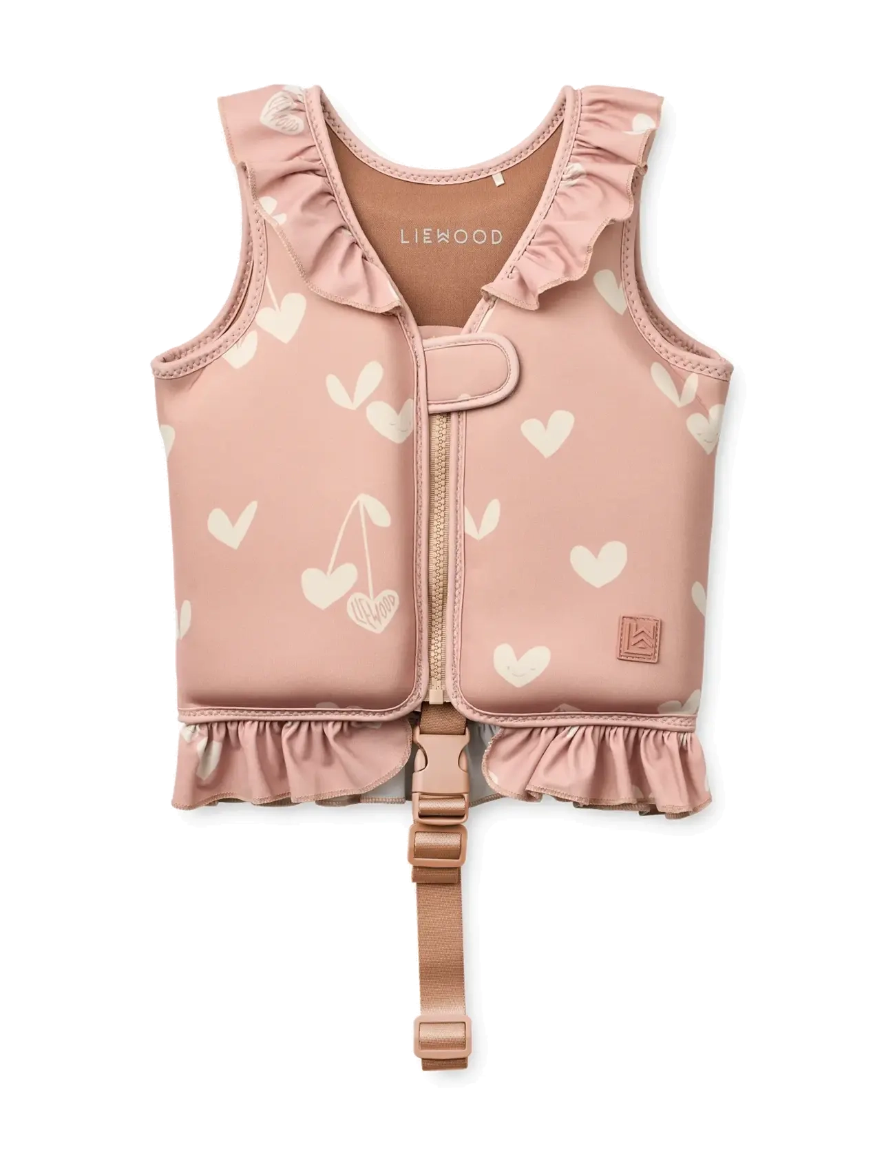 Liewood Dove  Swim Vest w Frill - Urheiluvarusteet - SWEETHEARTS / PALE TUSCANY / pink/rose