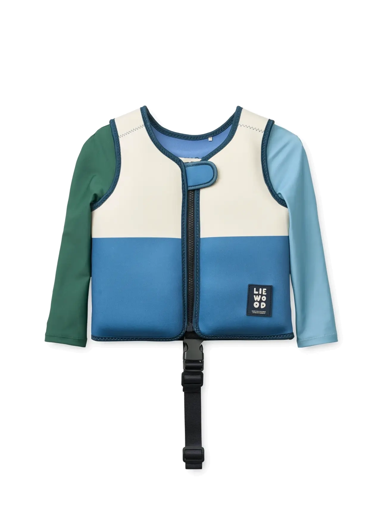 Liewood Dove Swim Vest w Sleeves - Angebote - RIVERSIDE MULTI MIX / blue